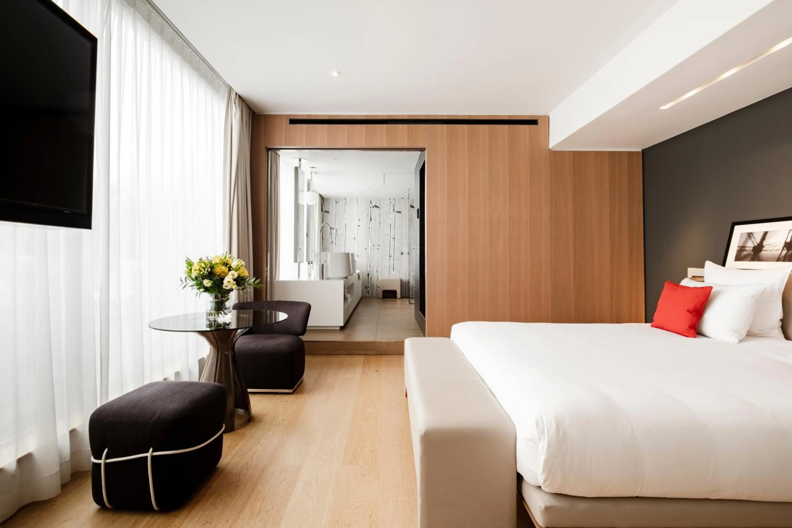 Bedroom, Bed in Le Cinq Codet