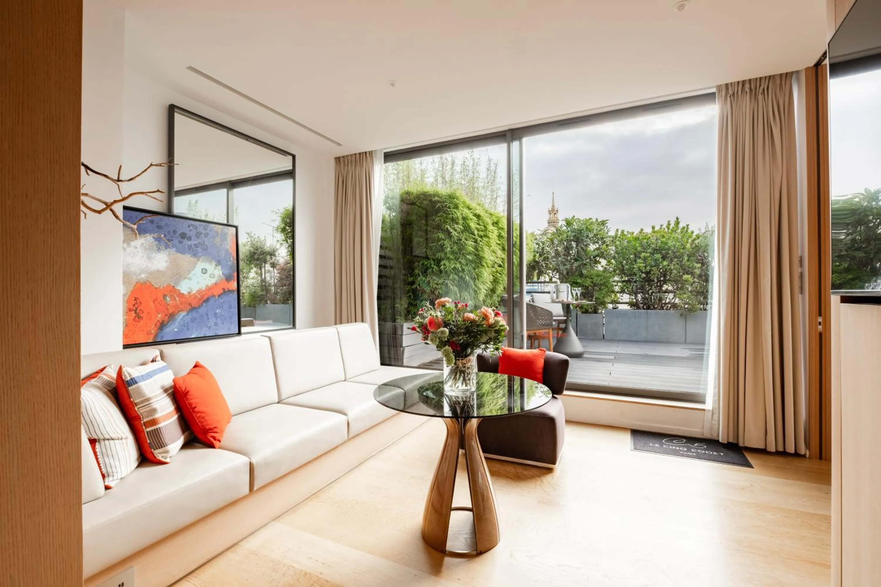 Bedroom in Le Cinq Codet