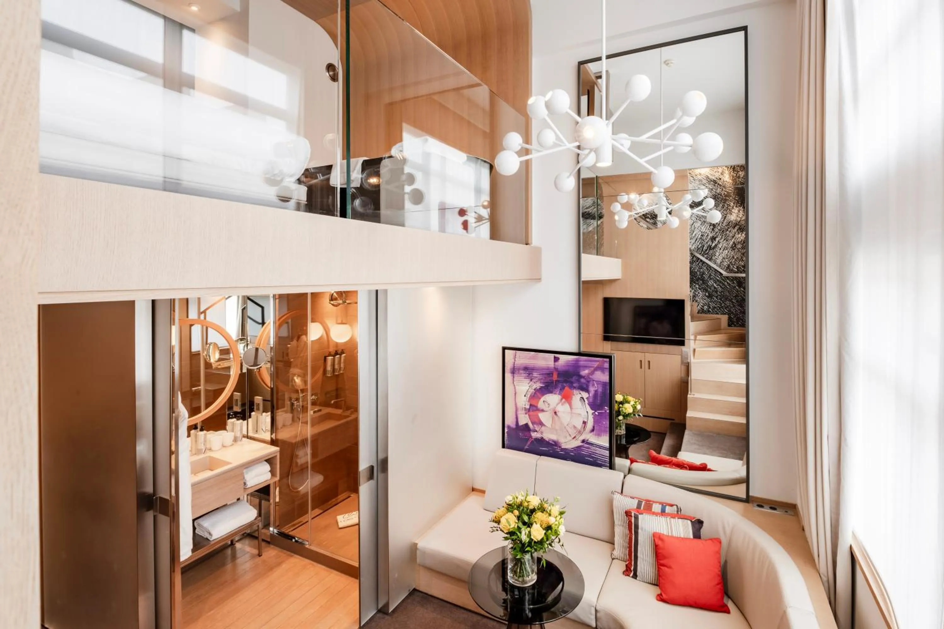 Bedroom, Bed in Le Cinq Codet