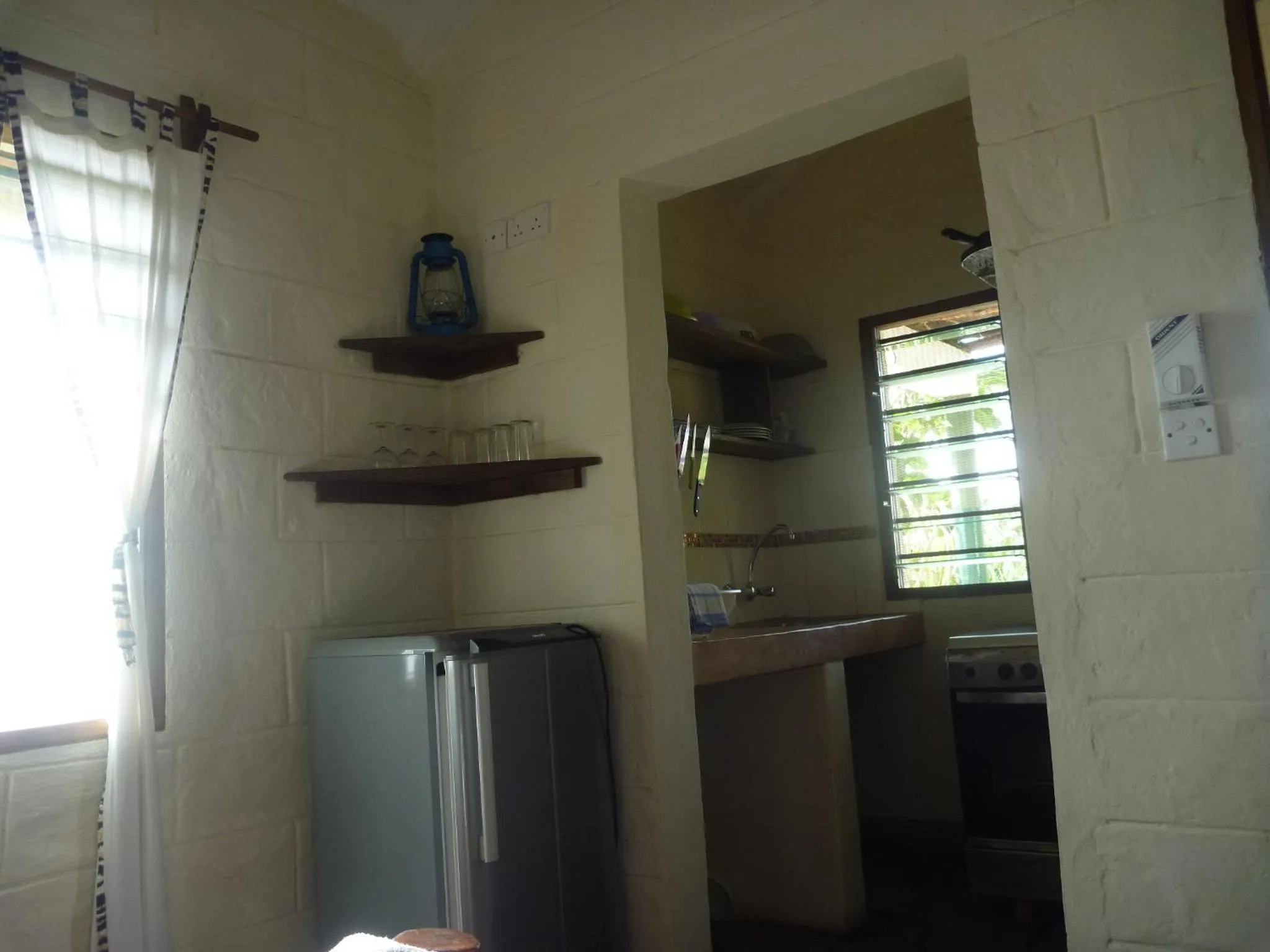 Kitchen or kitchenette in African Dream Cottages - Diani Beach