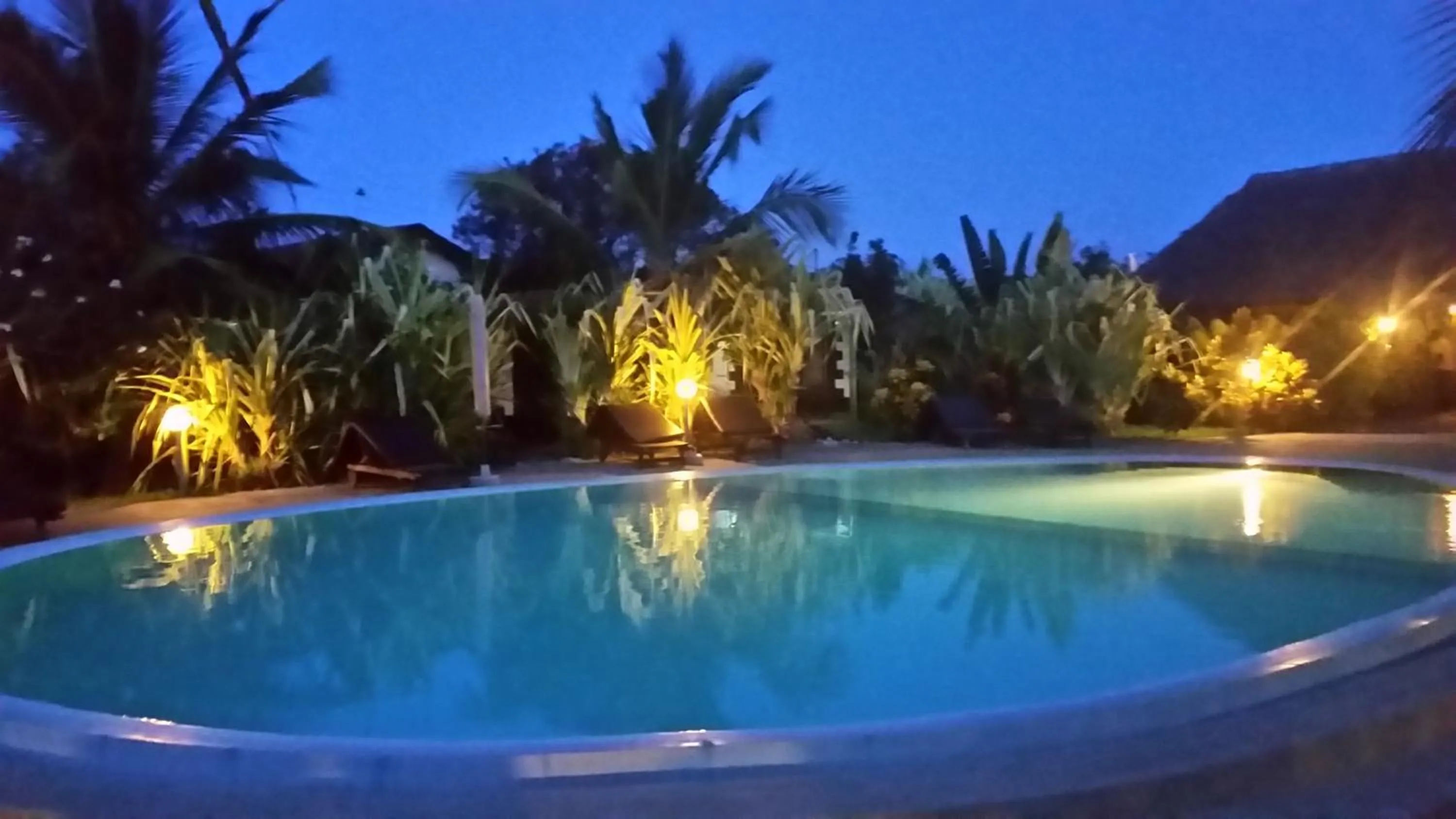 Swimming pool in African Dream Cottages - Diani Beach
