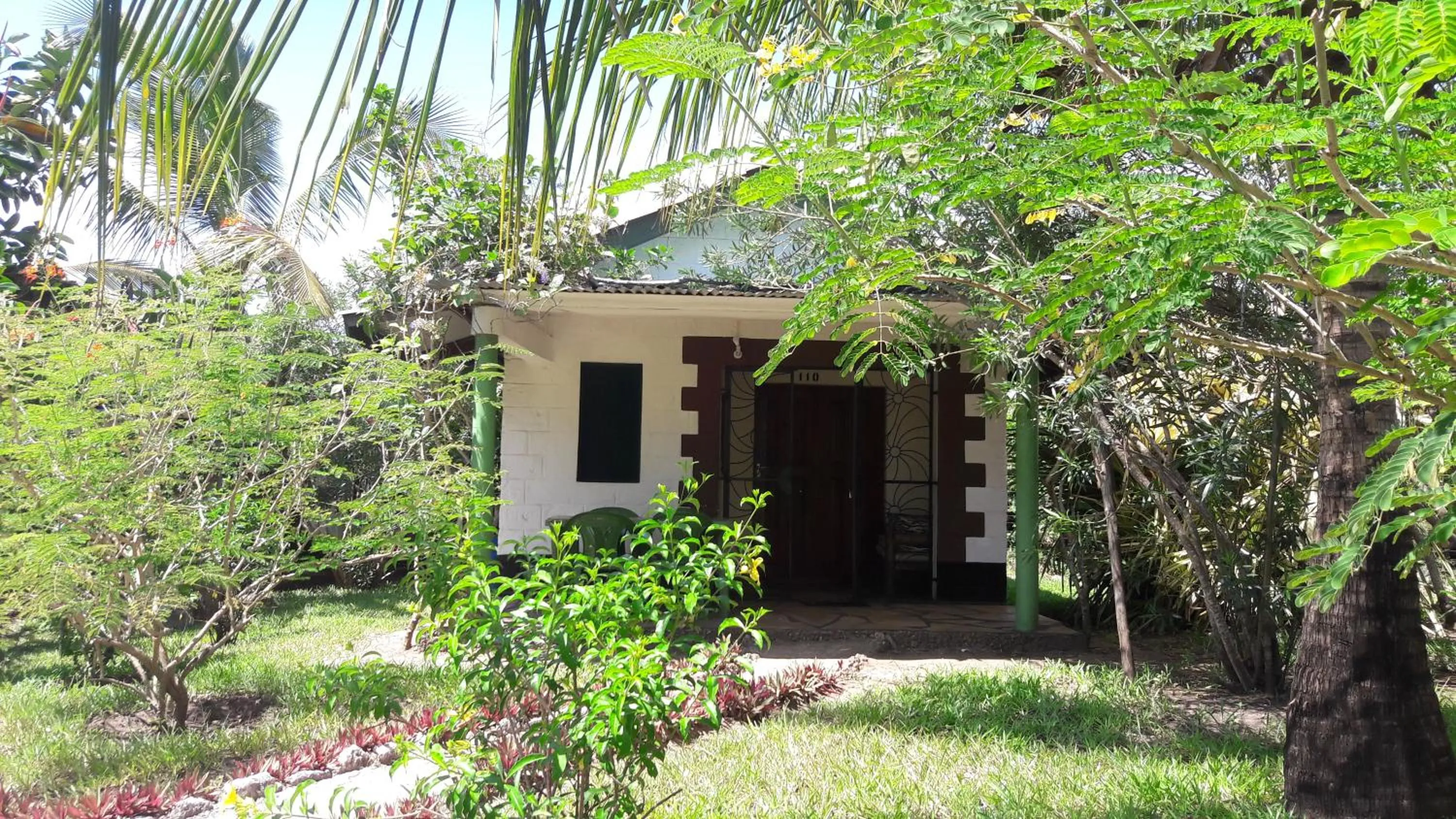 Garden in African Dream Cottages - Diani Beach