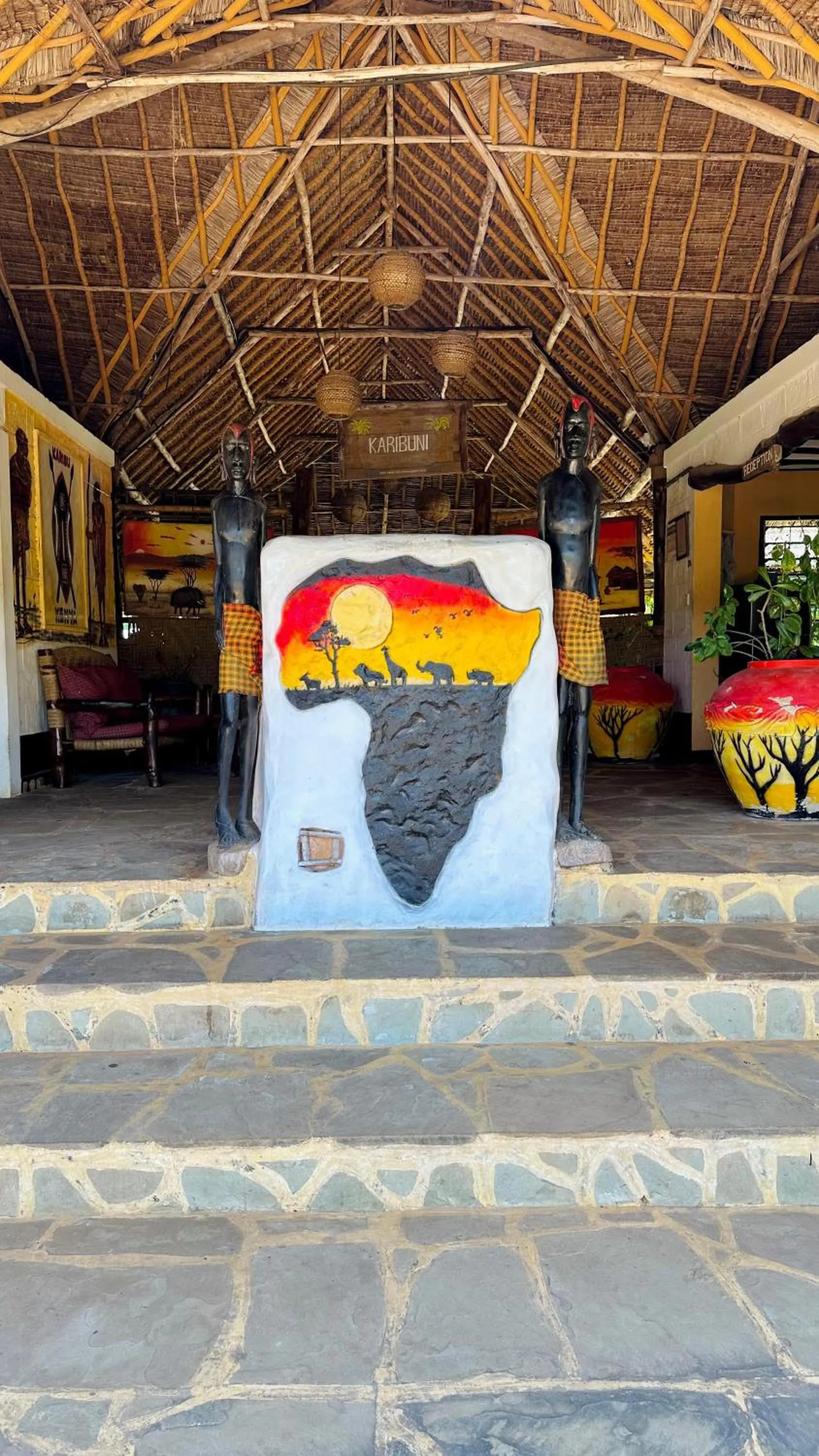 Facade/entrance in African Dream Cottages - Diani Beach