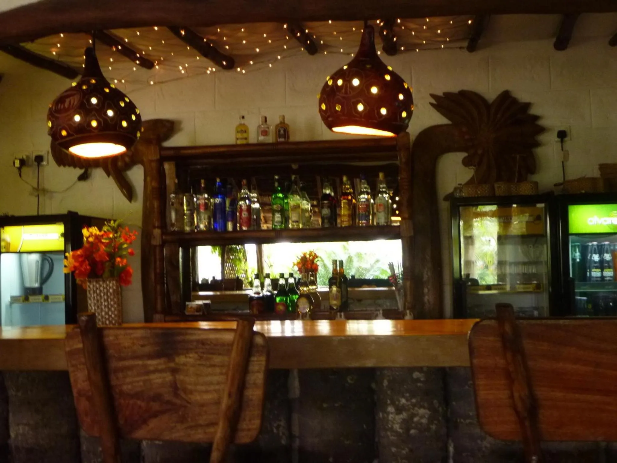 Restaurant/places to eat in African Dream Cottages - Diani Beach