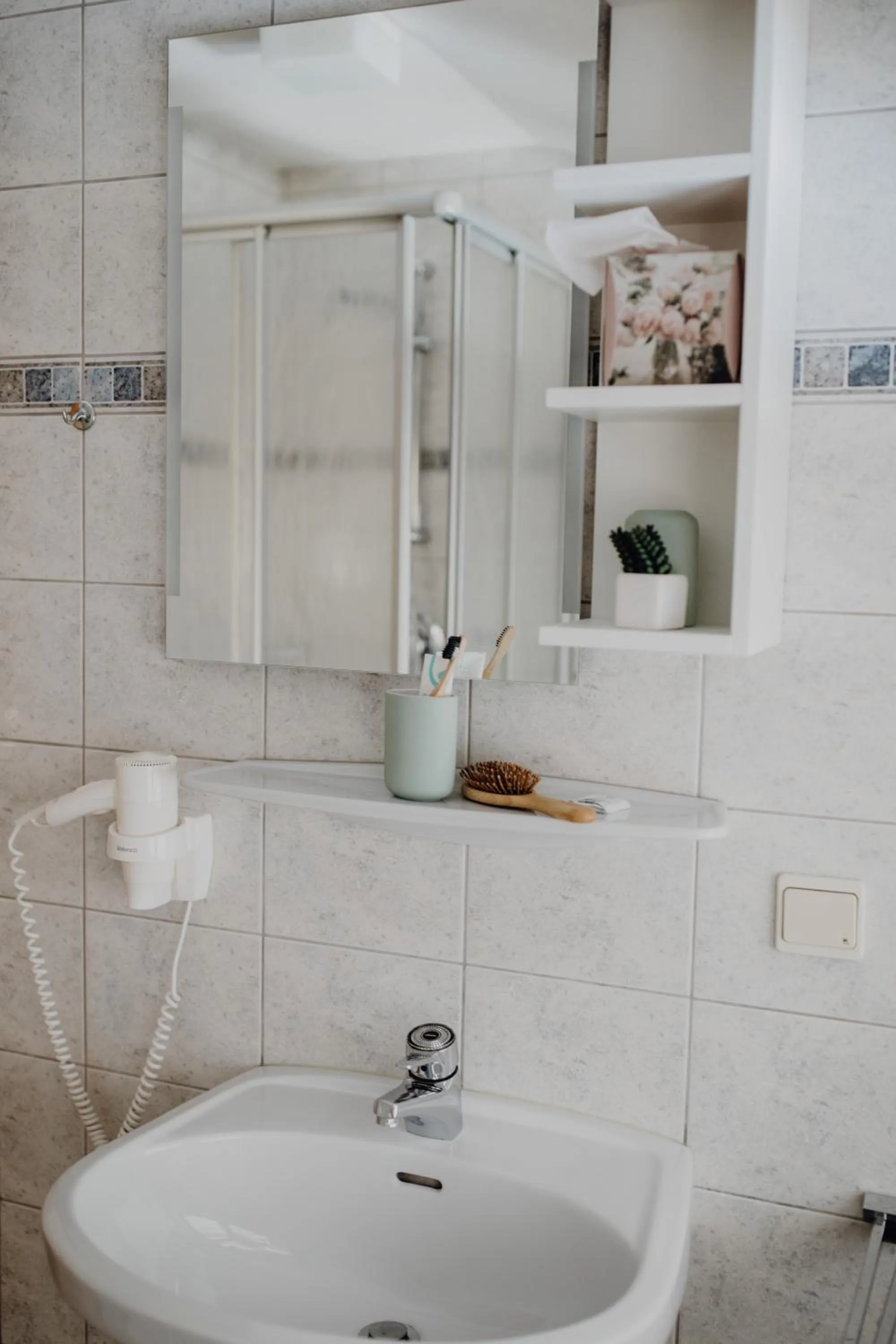 Bathroom in Dorfcafe Unken Hotelpension sWirtshaus im Dorf