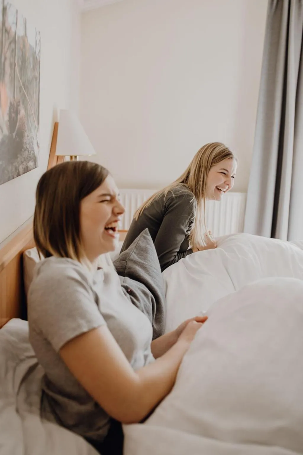 Bedroom, Bed in Dorfcafe Unken Hotelpension sWirtshaus im Dorf