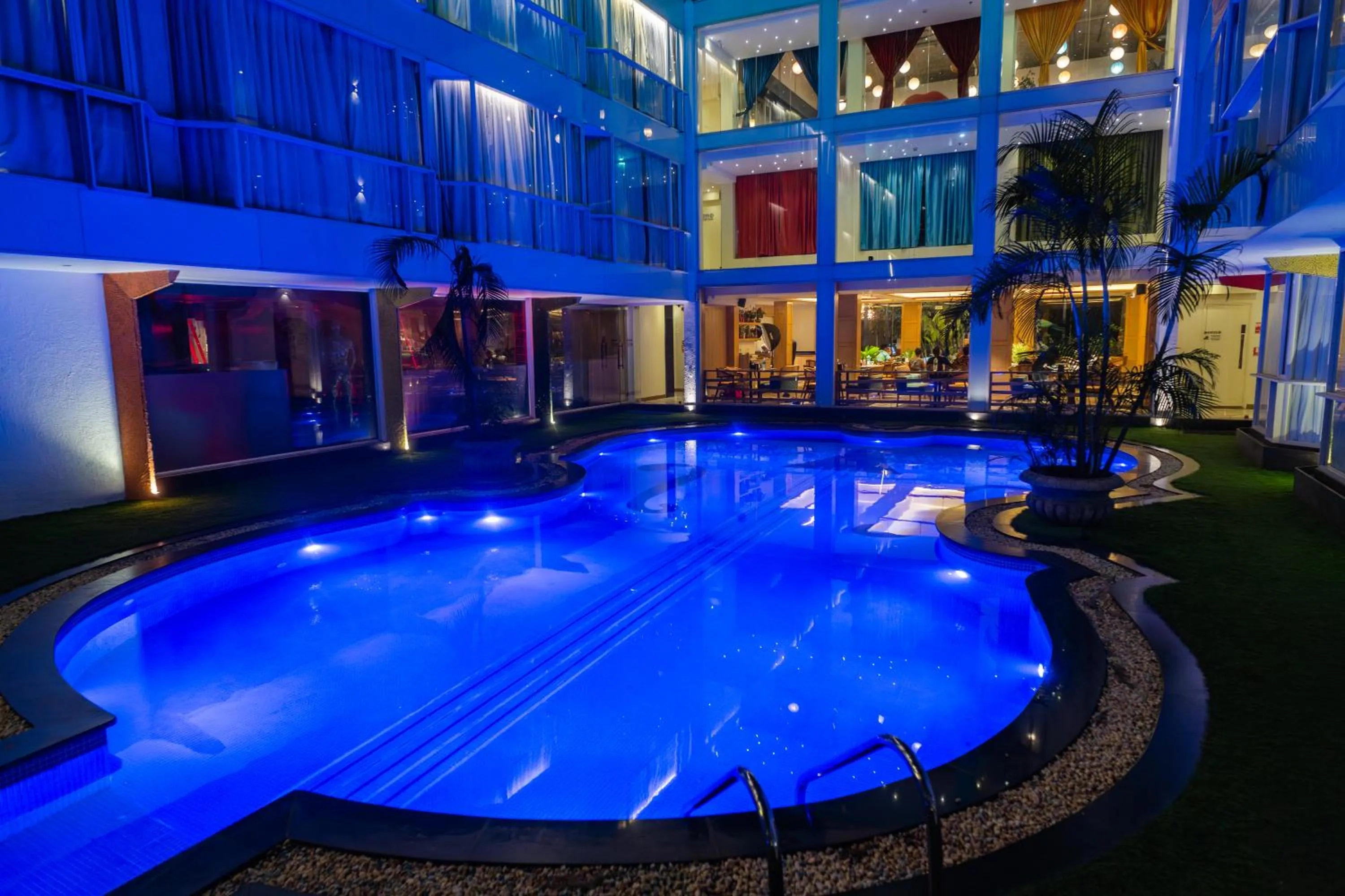 Swimming pool in Sandoz Vagator Goa