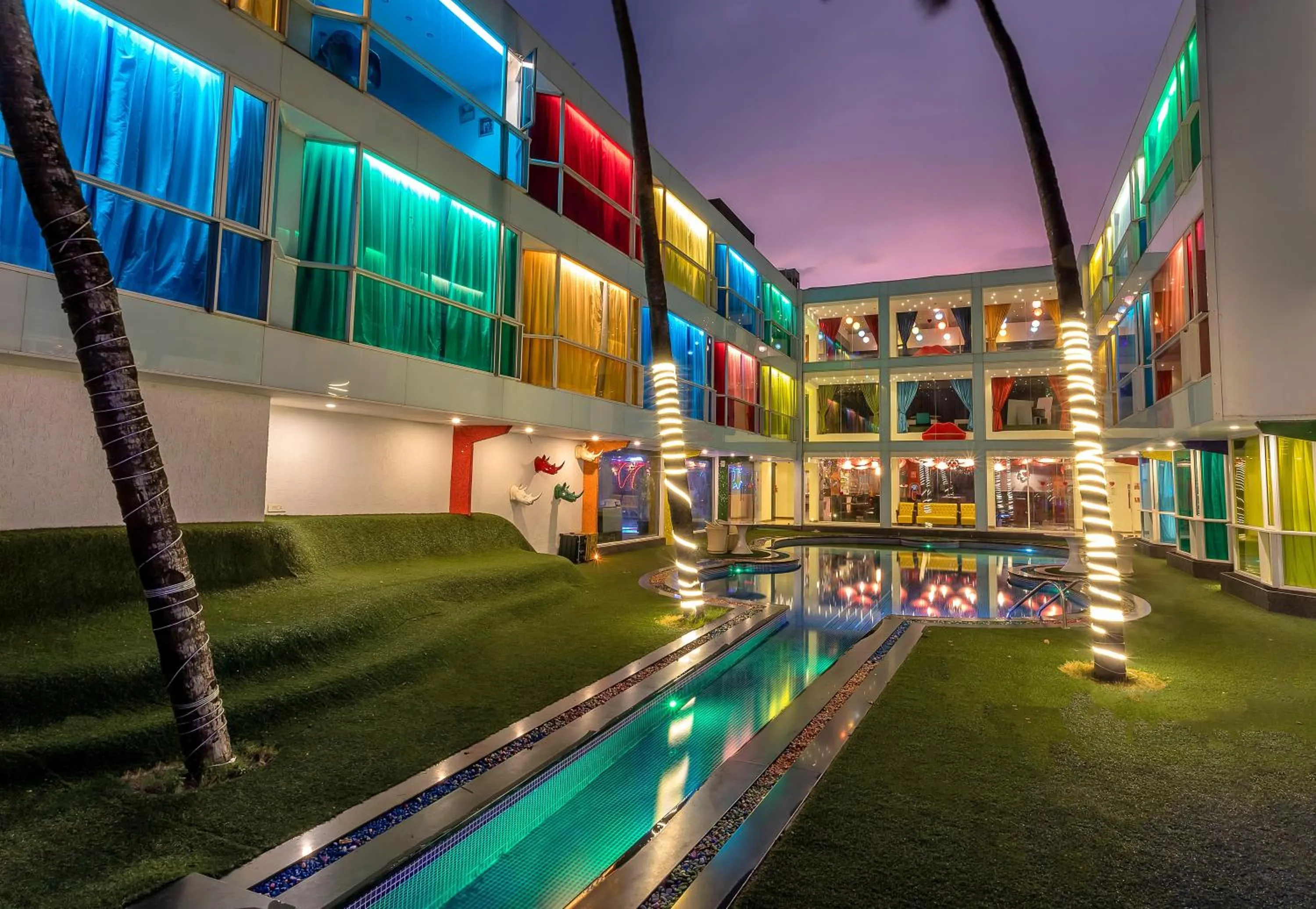 Swimming pool in Sandoz Vagator Goa