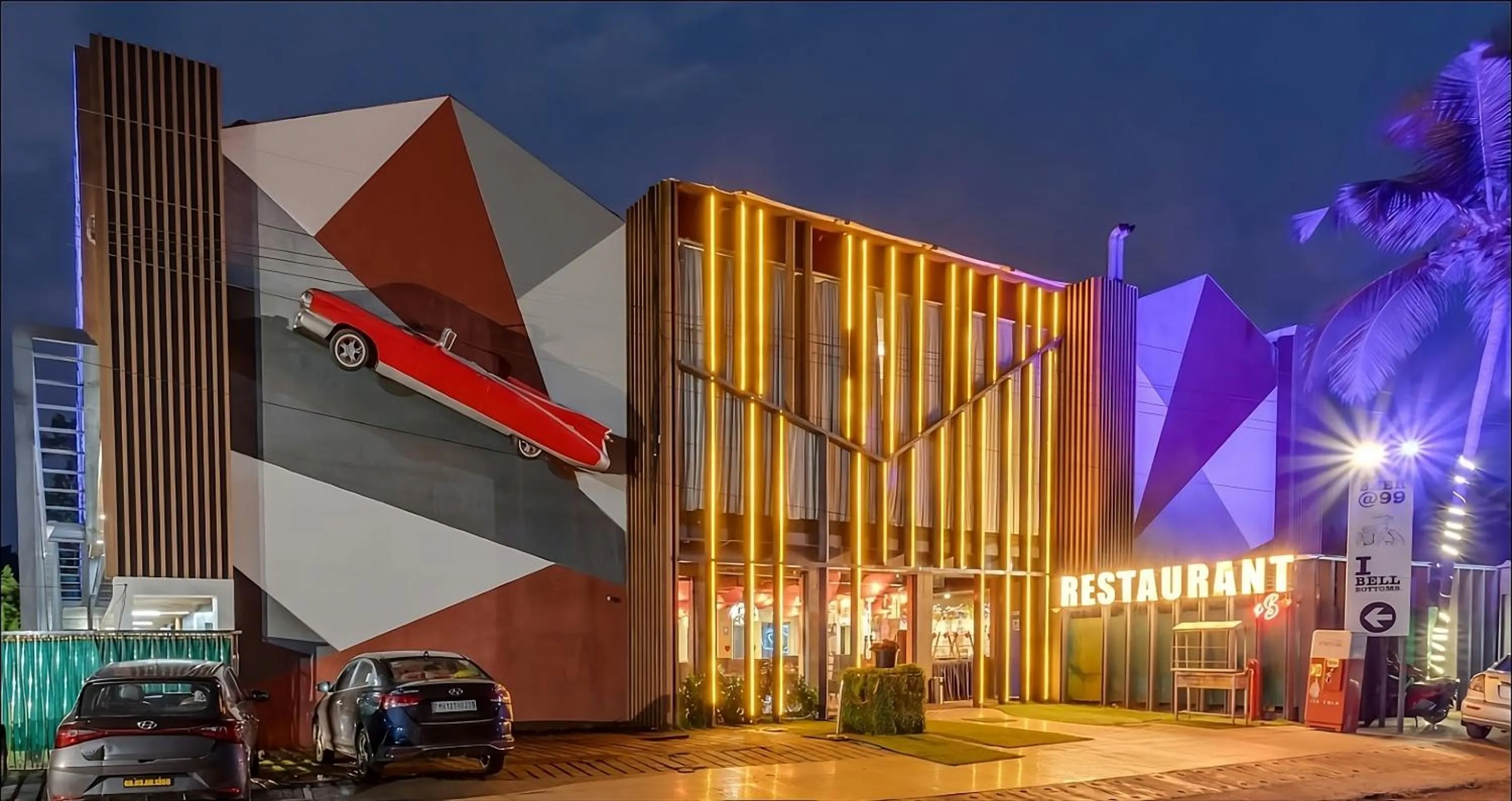 Property building in Sandoz Vagator Goa