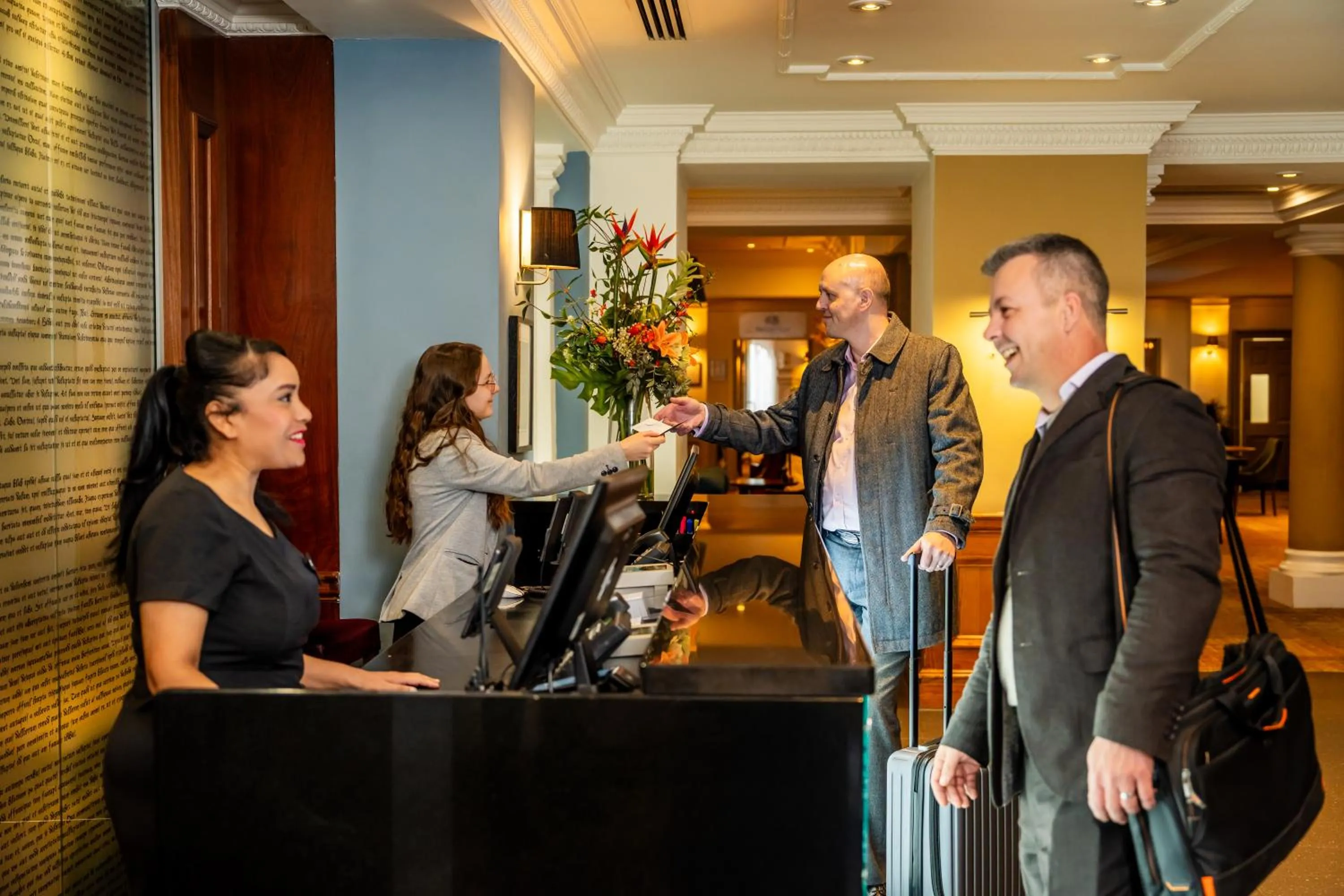 Lobby or reception in Mercure Exeter Southgate Hotel