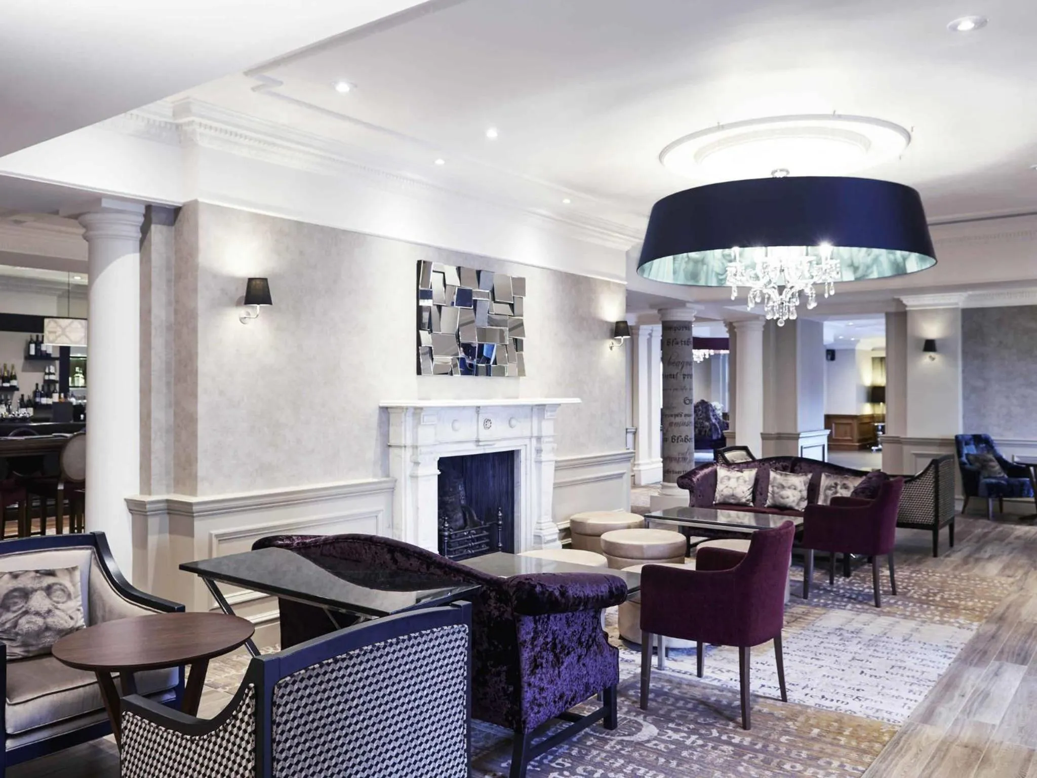 Lounge or bar in Mercure Exeter Southgate Hotel