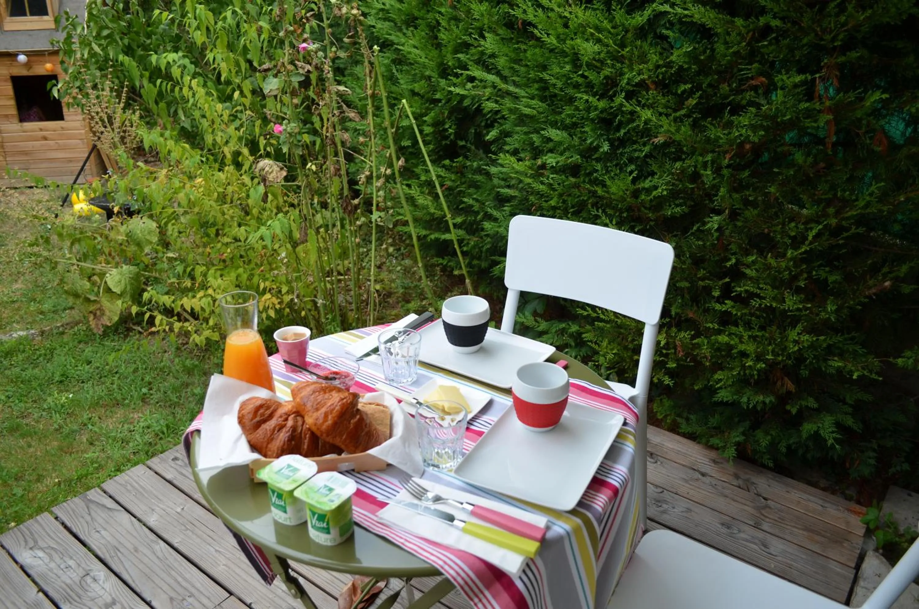 Breakfast in Le Jardin Secret