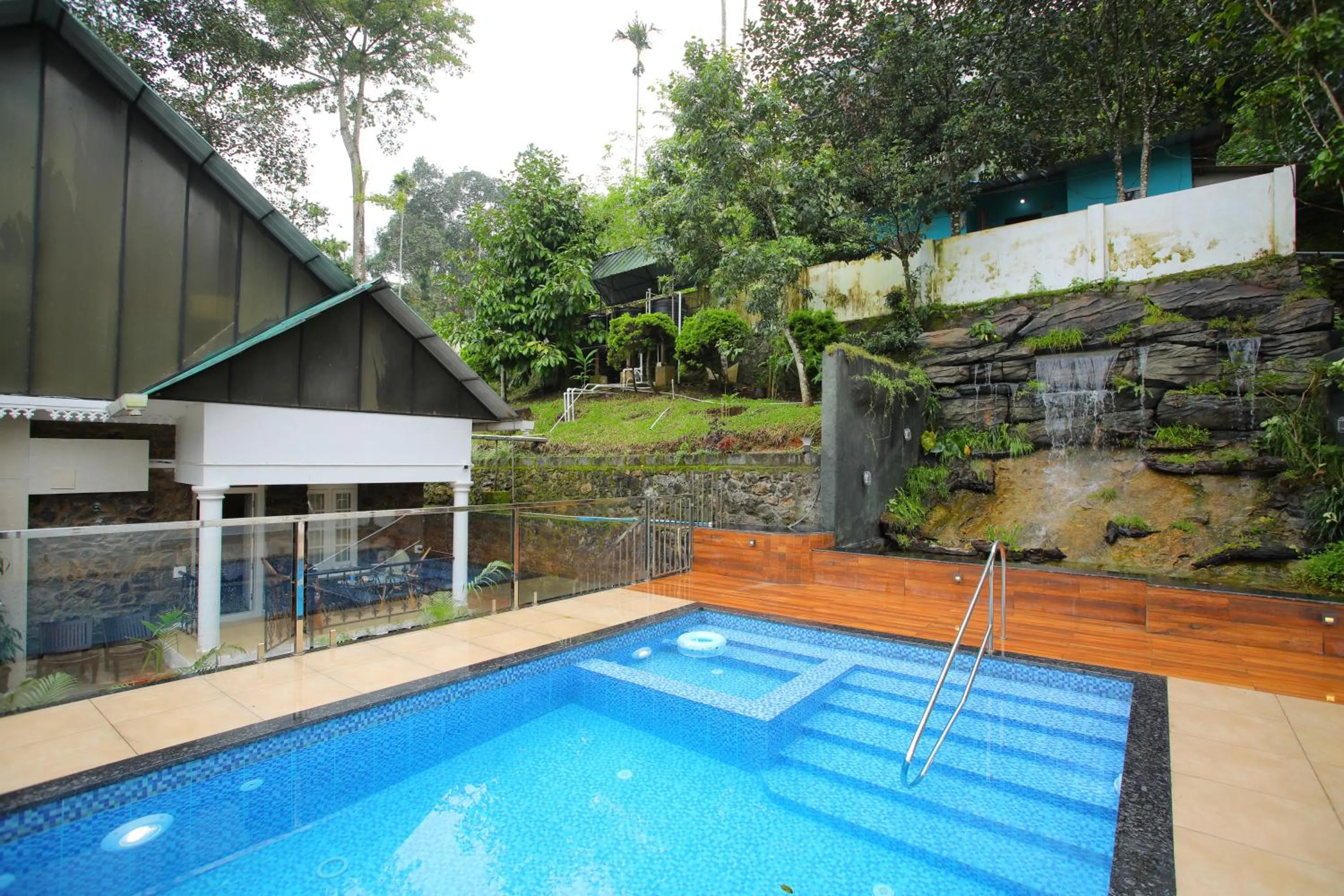 Pool view in Chithirapuram Palace