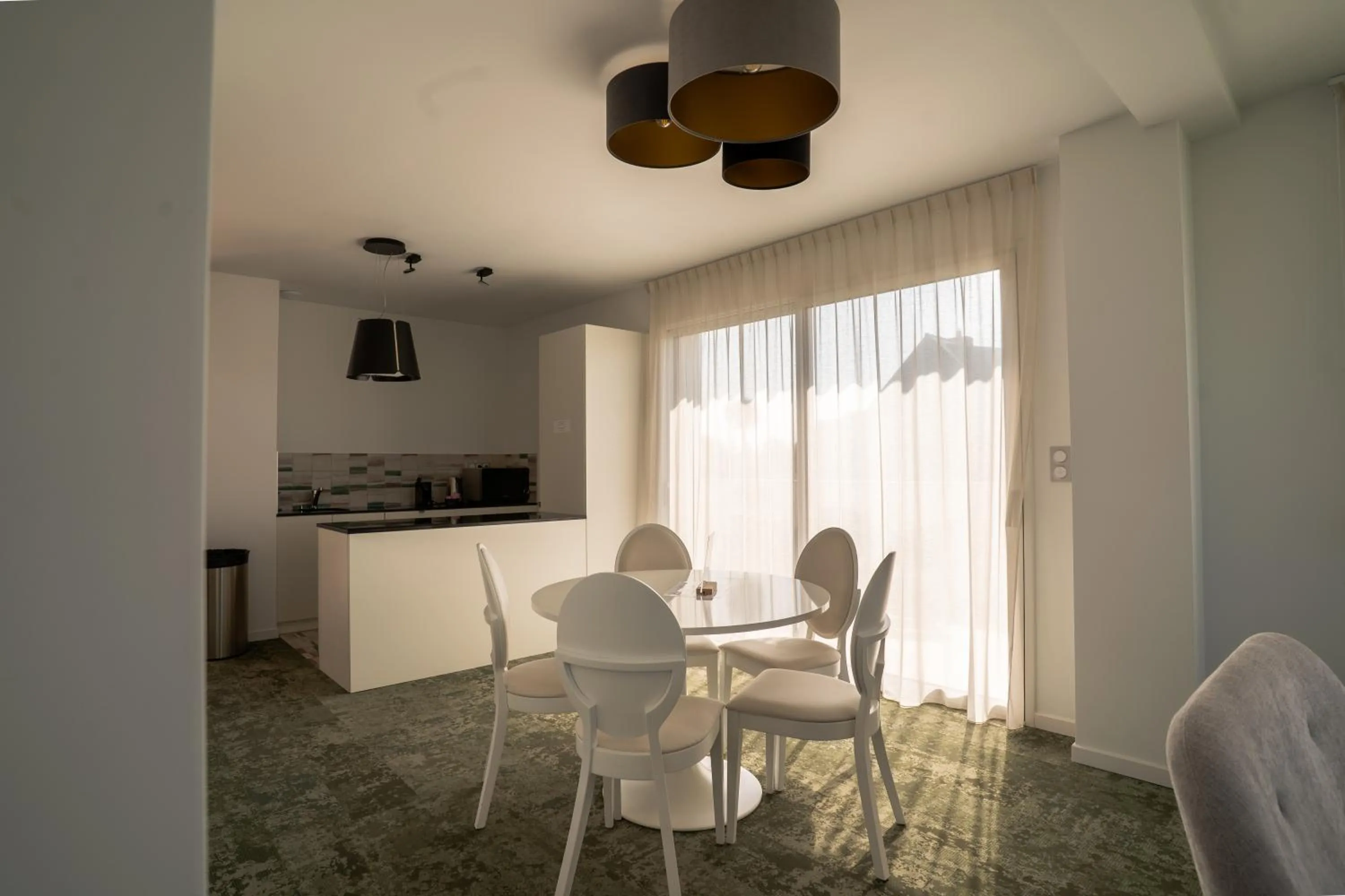 Sea view in Hôtel Le Manoir du Roselier