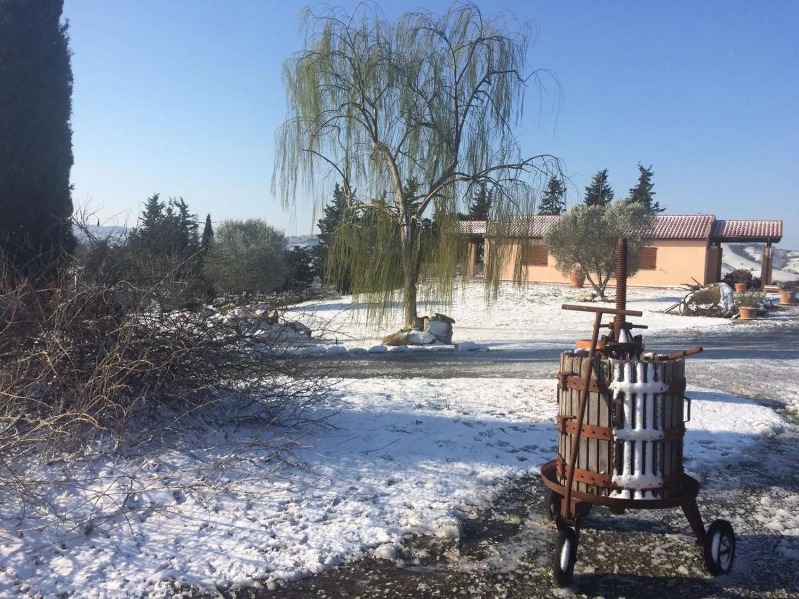 Winter in Agriturismo Diaccialone