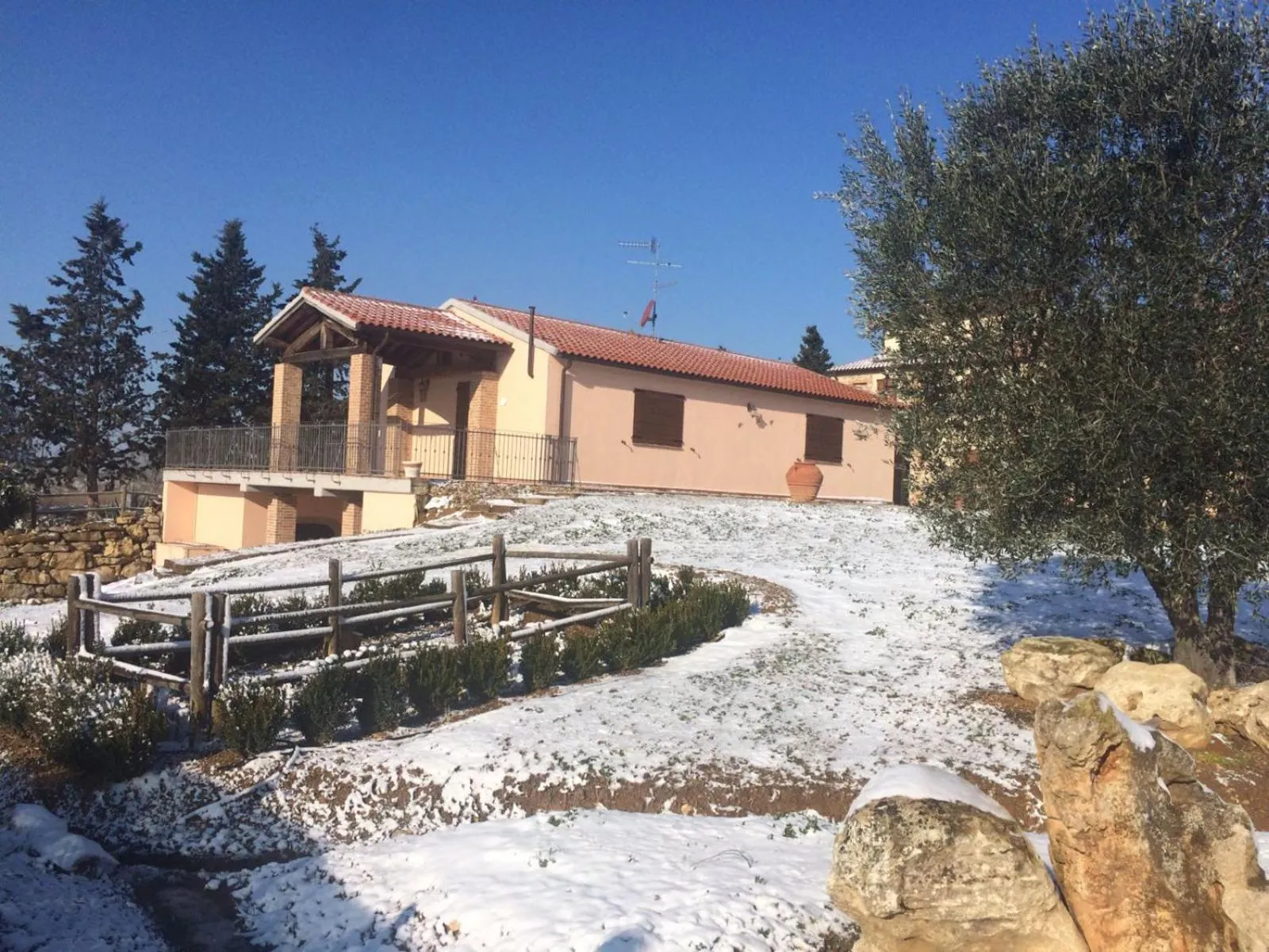 Winter in Agriturismo Diaccialone