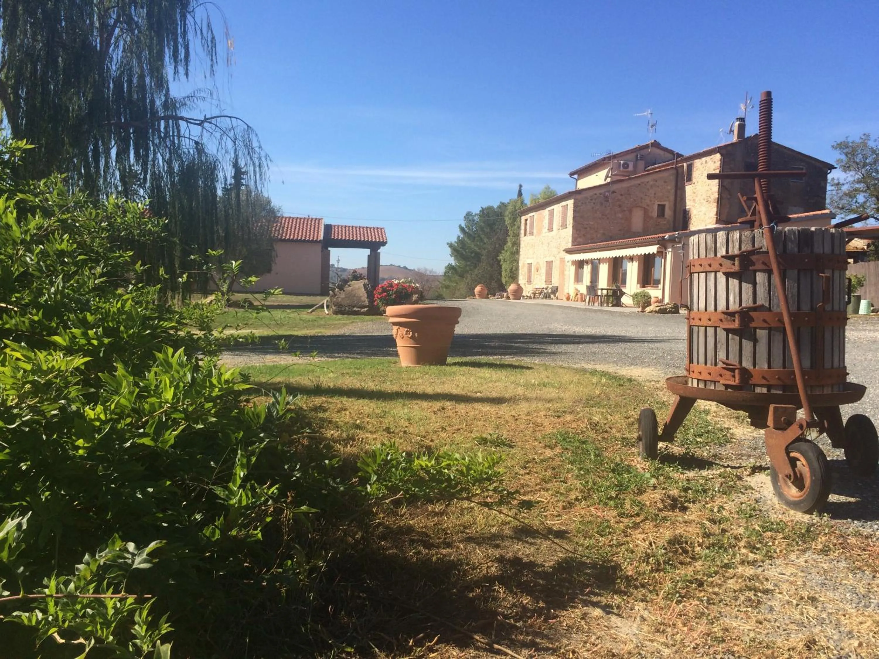 Decorative detail in Agriturismo Diaccialone