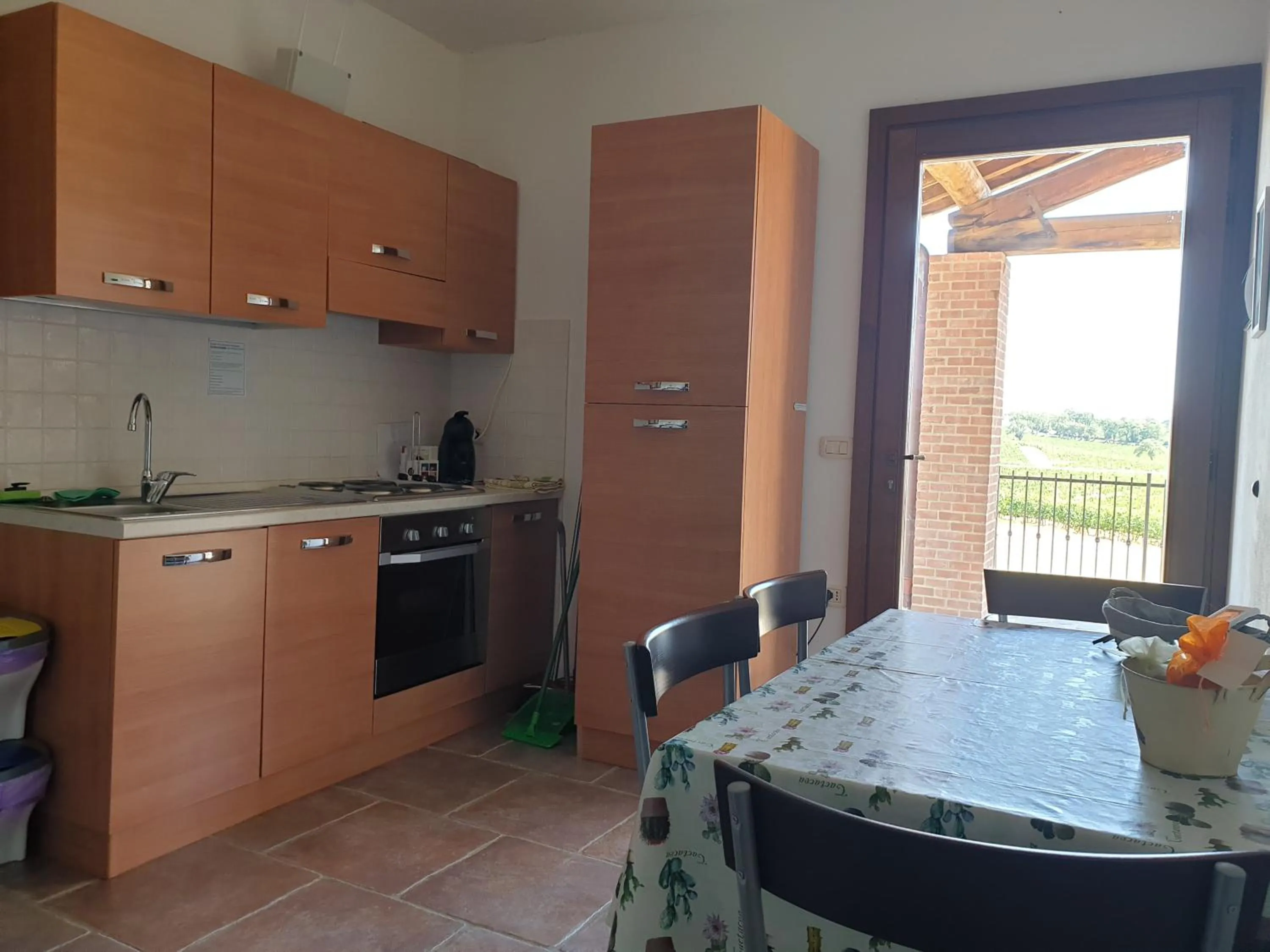 Kitchen or kitchenette in Agriturismo Diaccialone