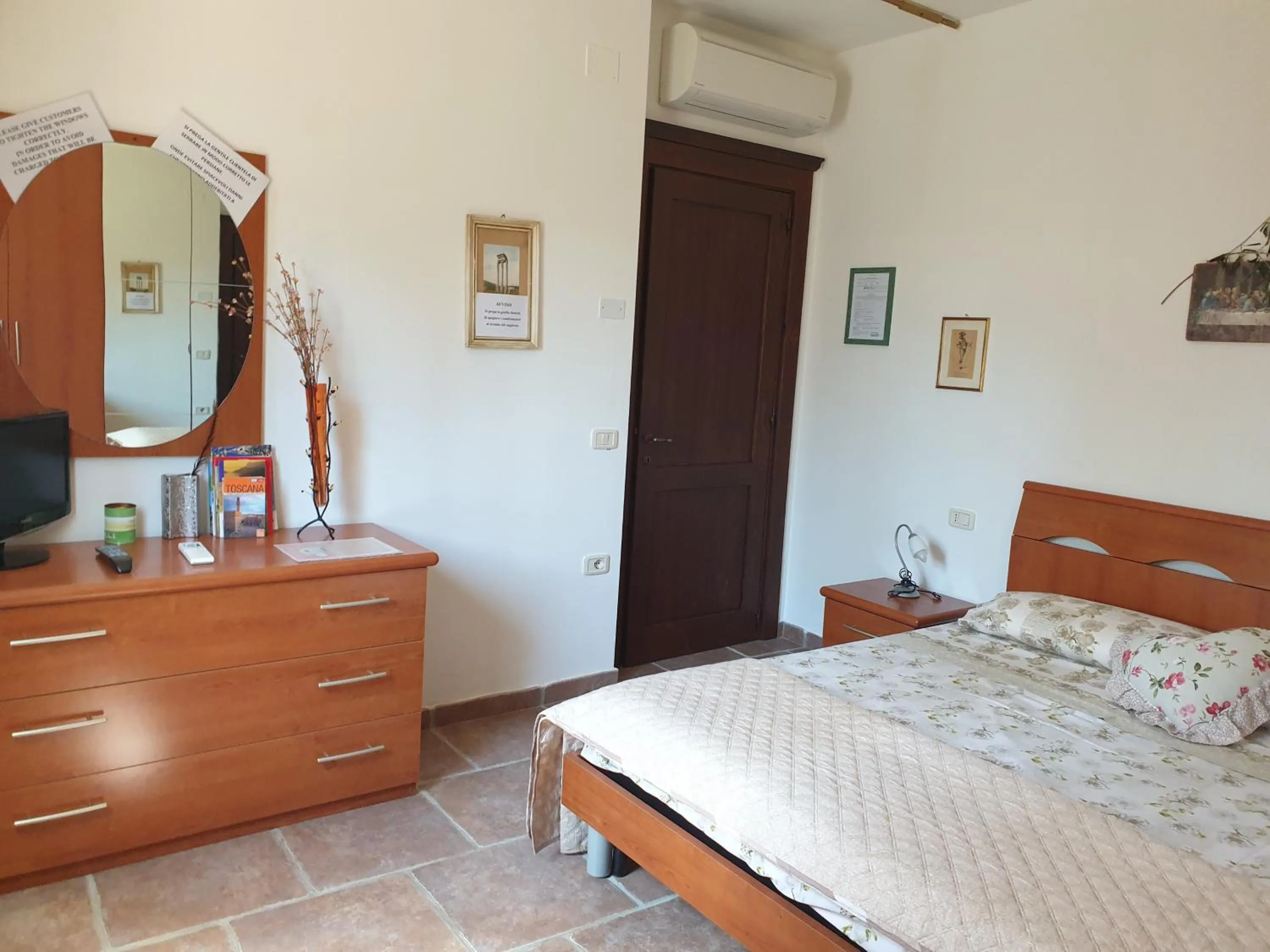 Bed in Agriturismo Diaccialone