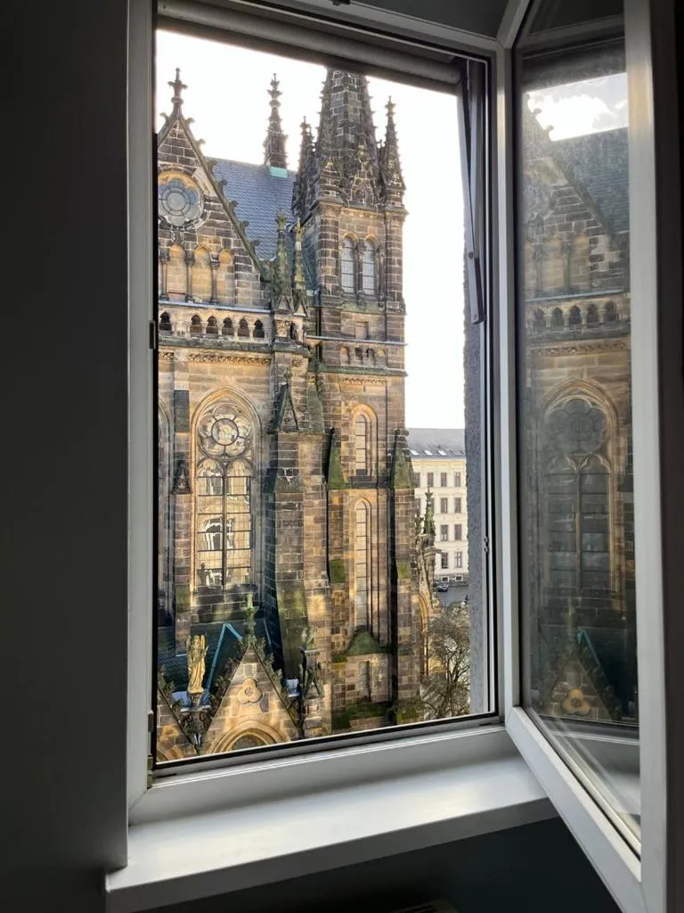View (from property/room) in Stylisches Studio im Herzen Leipzigs