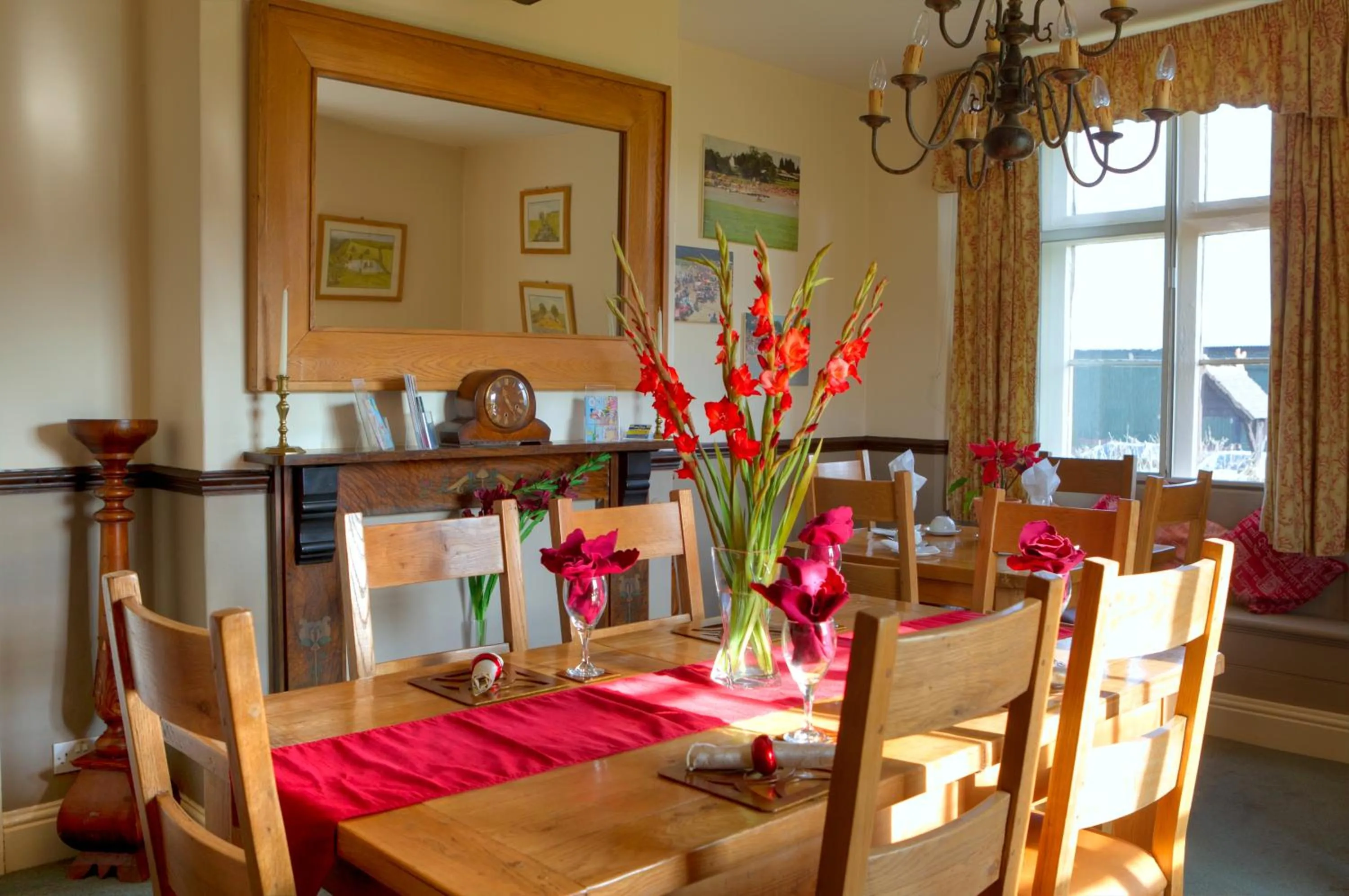 Dining area in Old Hall House, NEC