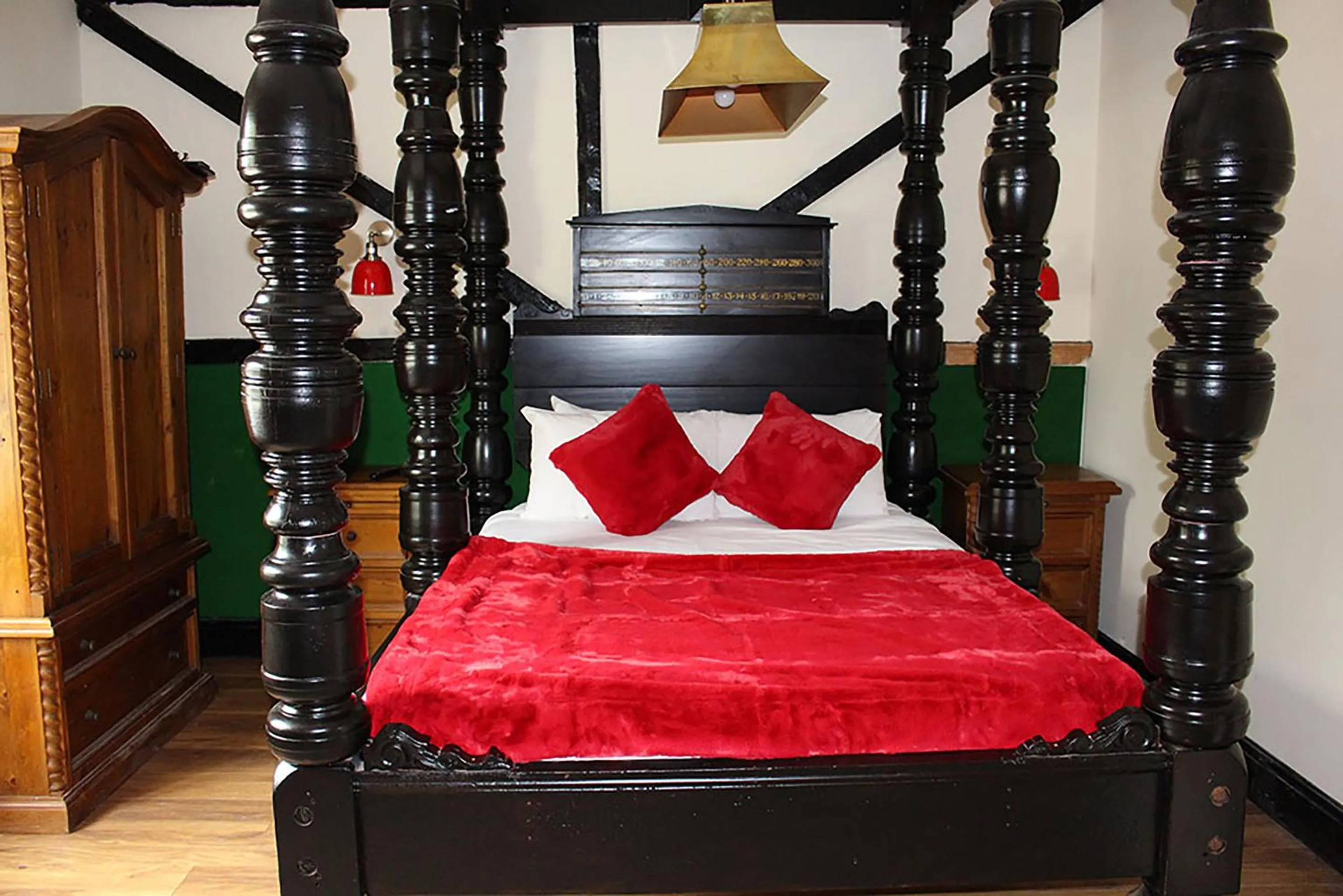 Bed in Old Hall House, NEC