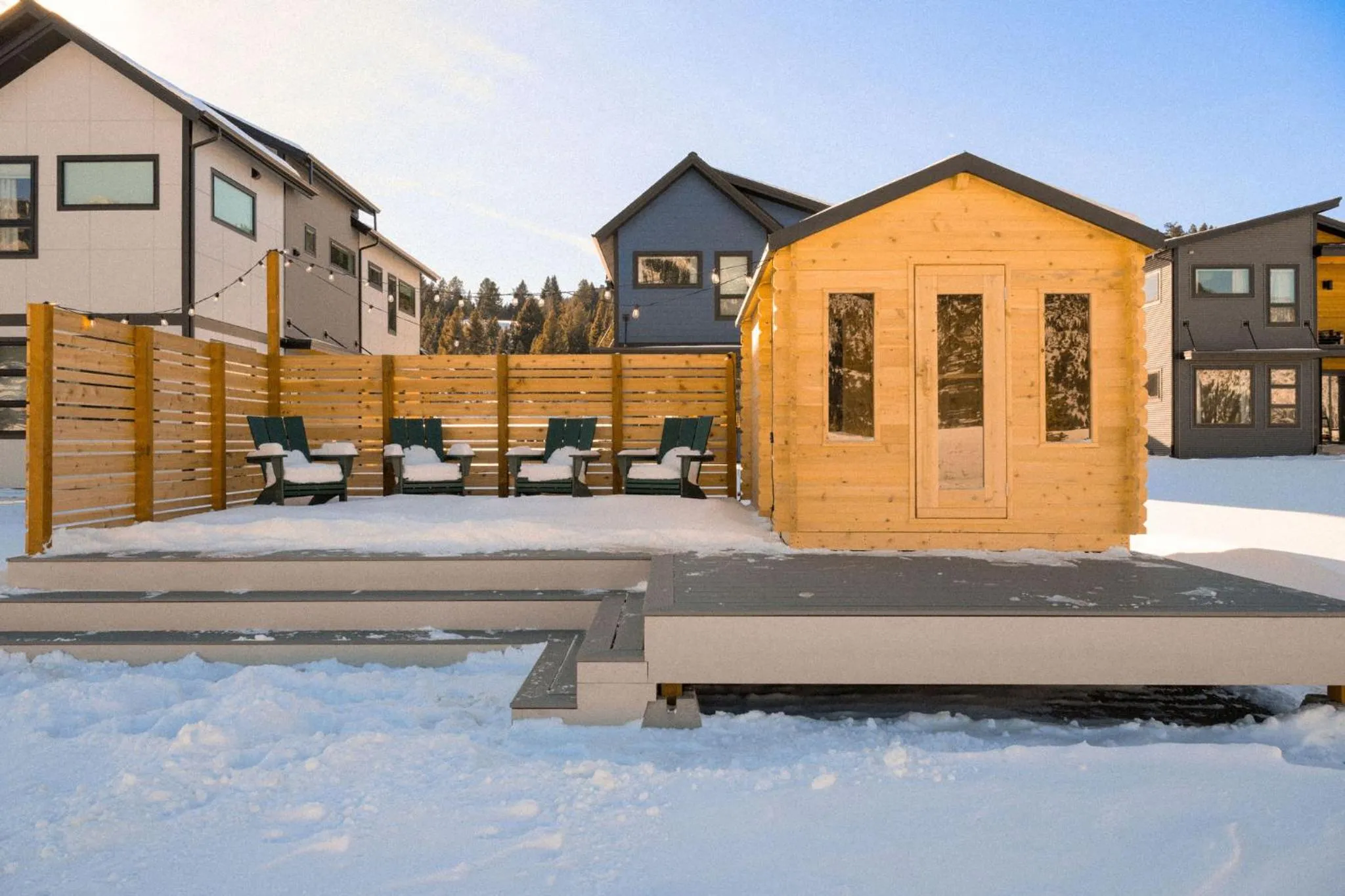 Sauna in Aspects Big Sky