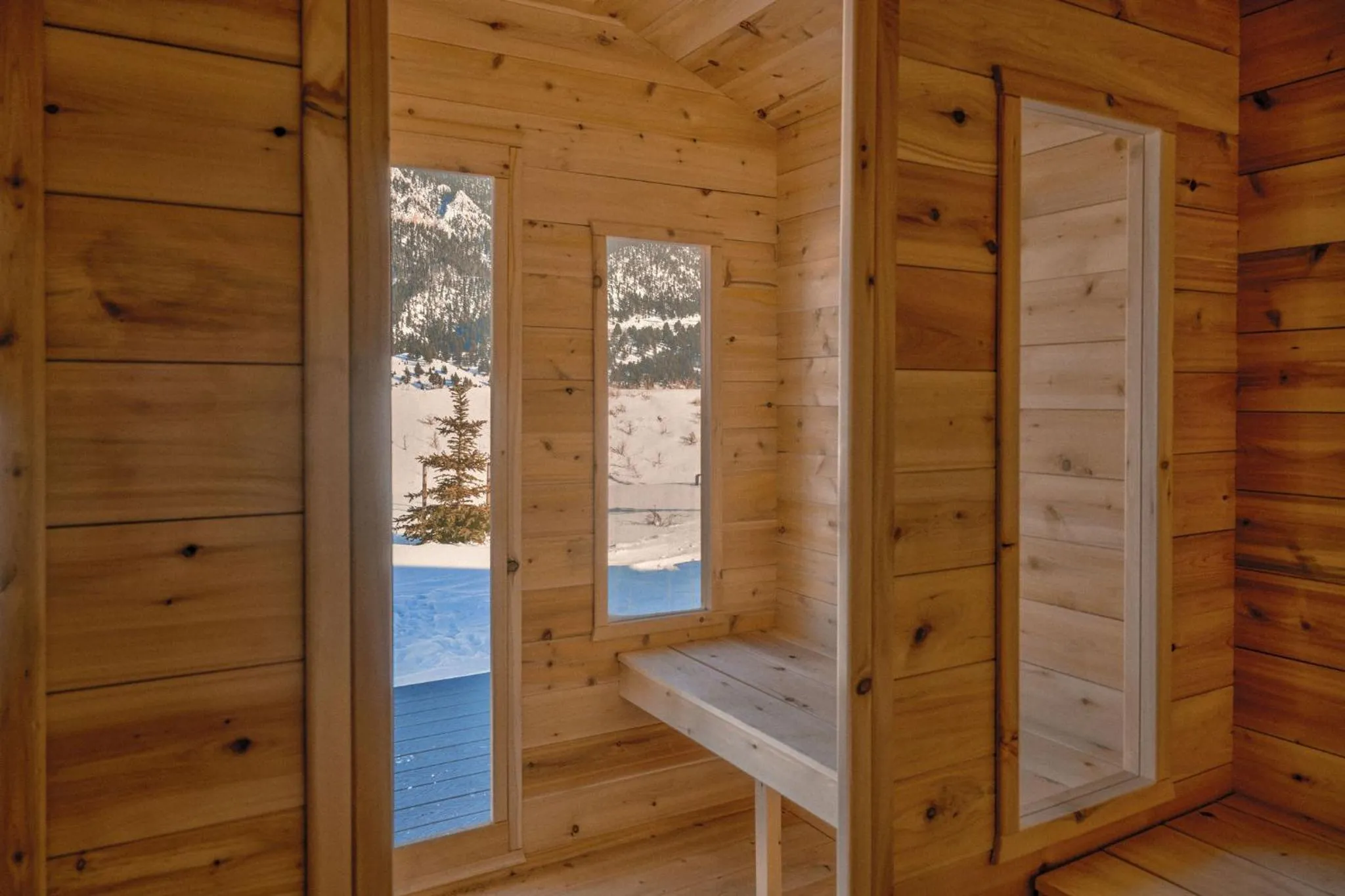 Sauna in Aspects Big Sky