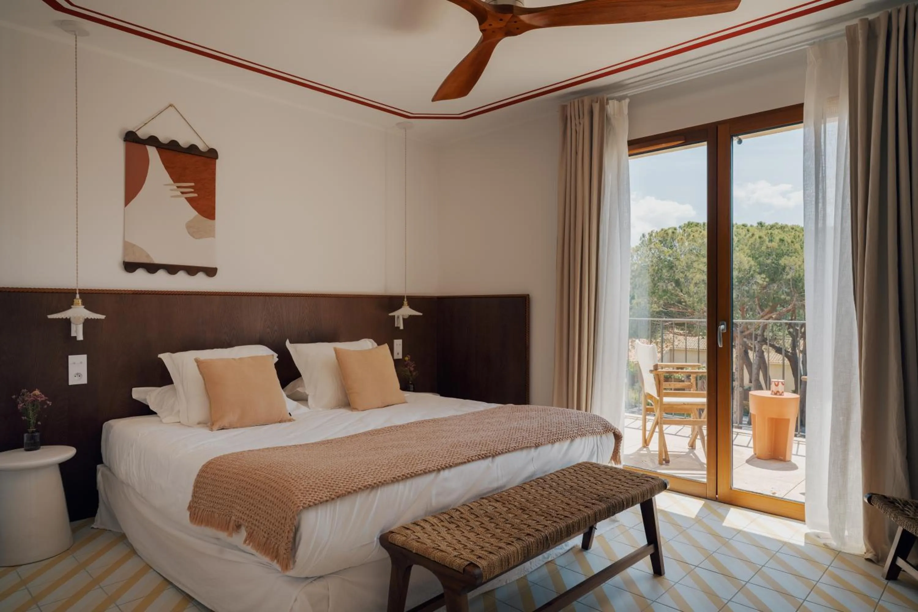 Bed in Boutique Hôtel Responsable et Restaurant Basgi Basgi