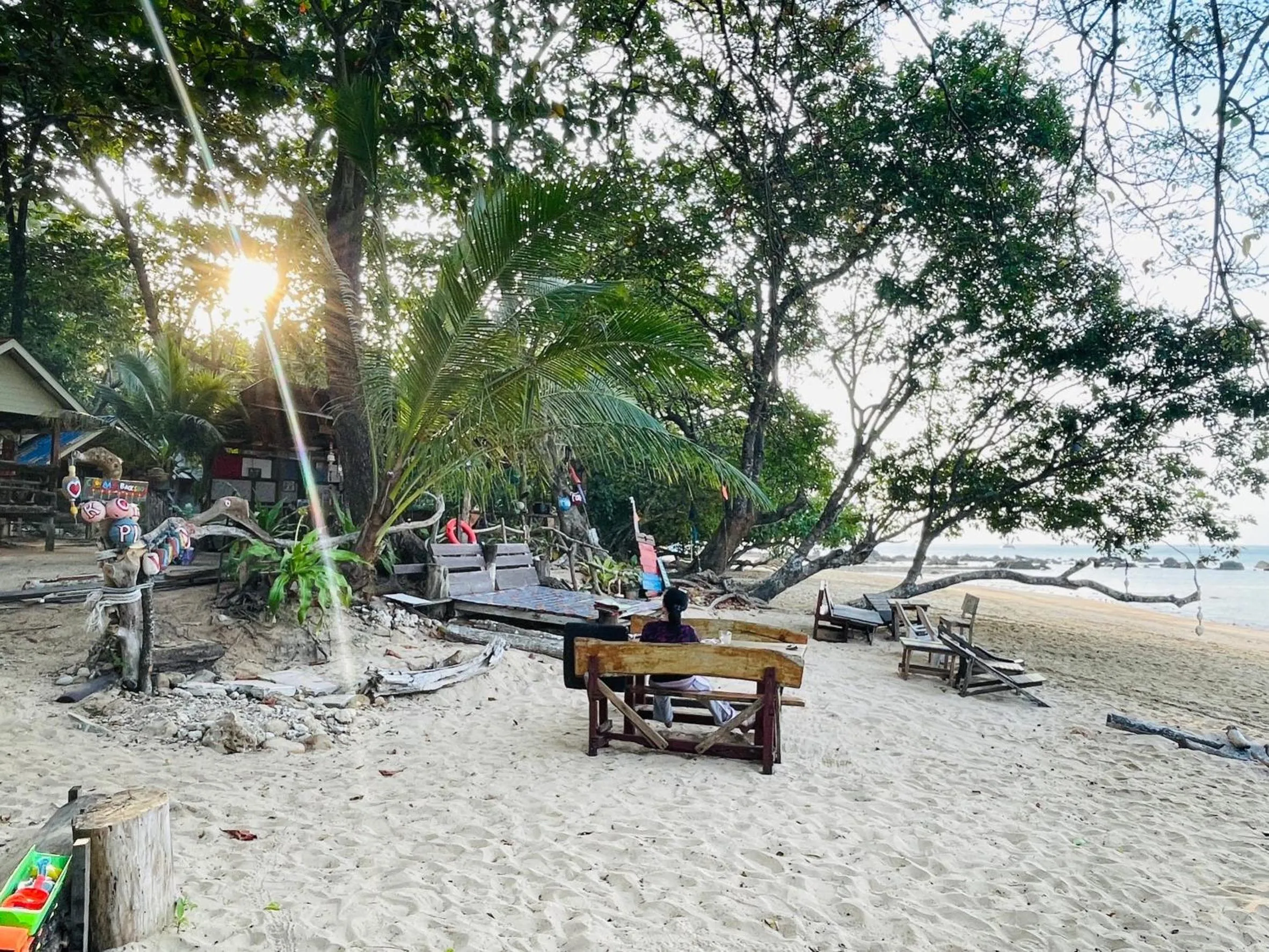 Beach in Koh Phu Valley