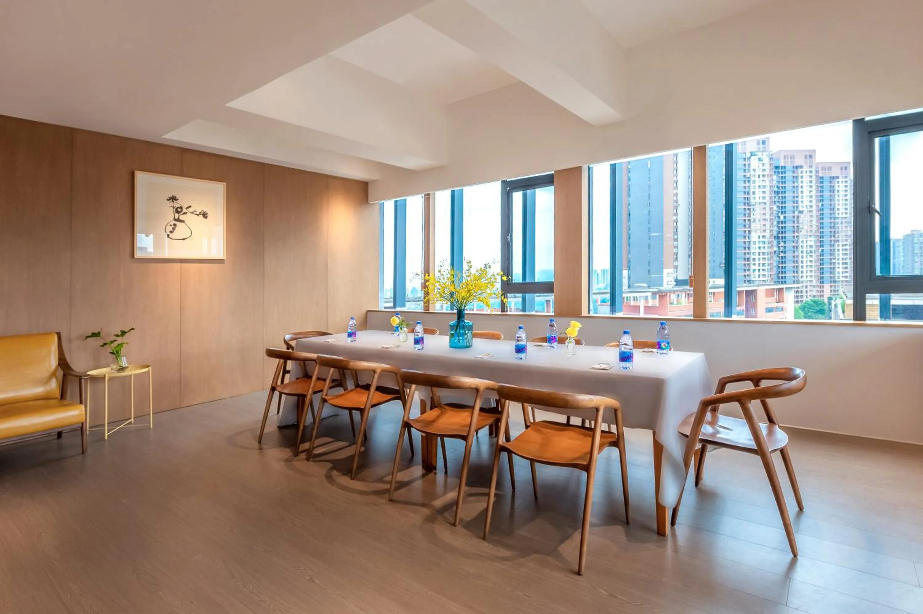 Meeting/conference room in Wuyu Hotel - Chongqing Jiangbei Airport & Light Rail