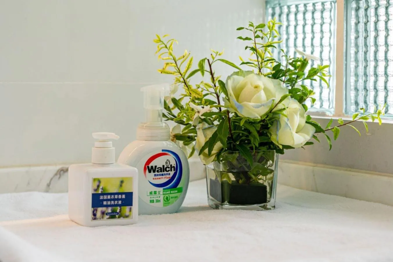 Bathroom in Wuyu Hotel - Chongqing Jiangbei Airport & Light Rail