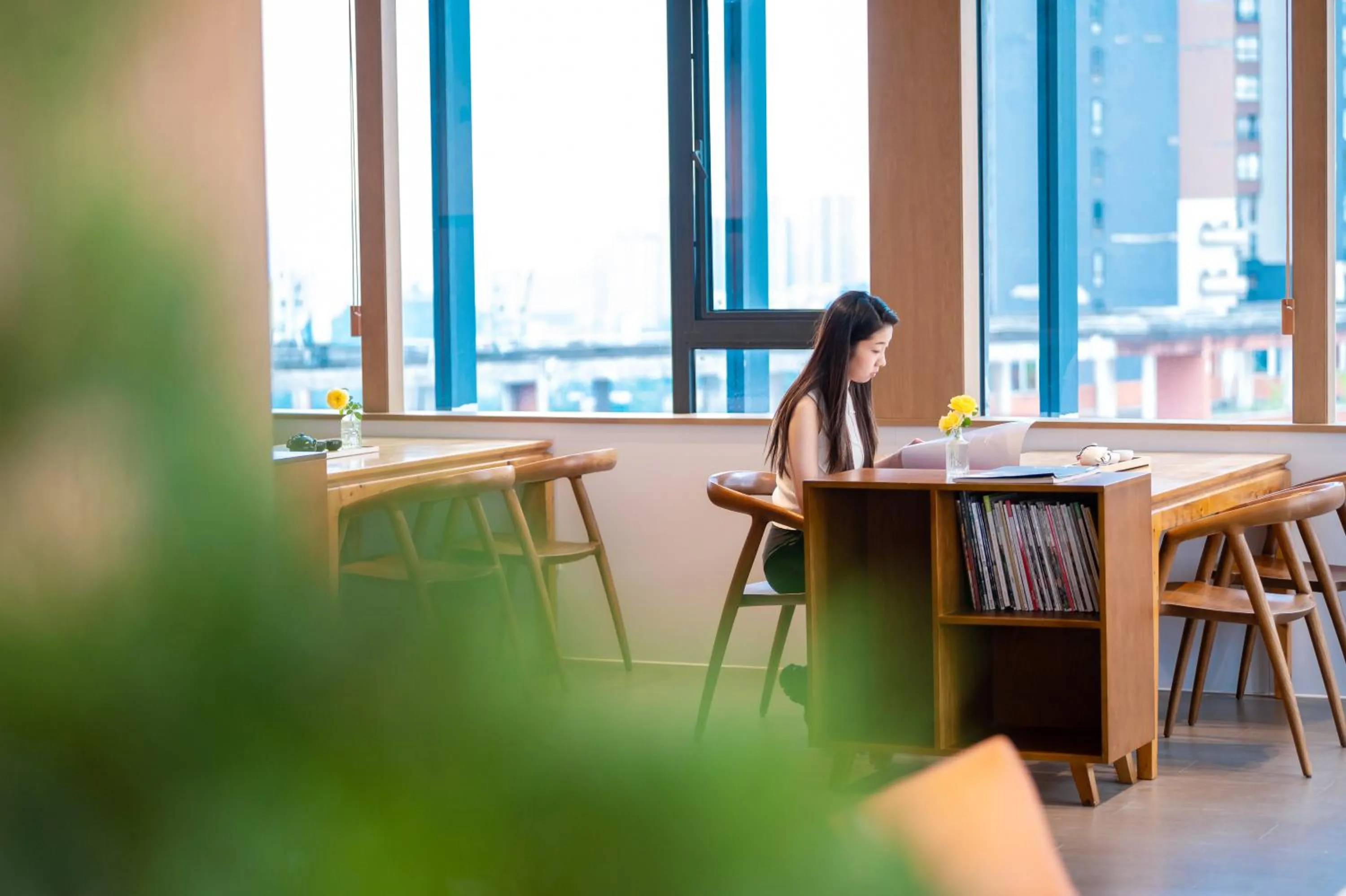 Lobby or reception in Wuyu Hotel - Chongqing Jiangbei Airport & Light Rail