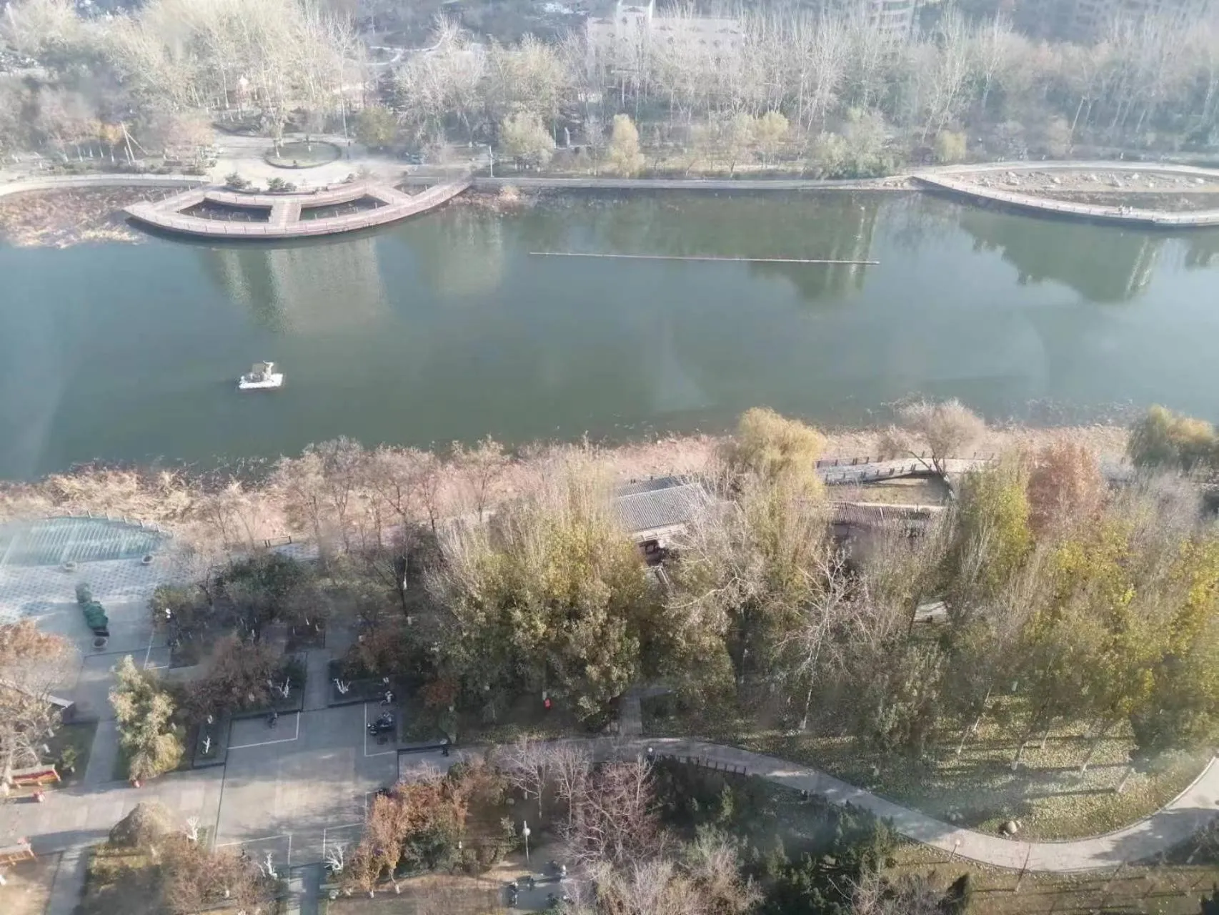 City view in Ramada Plaza Weifang