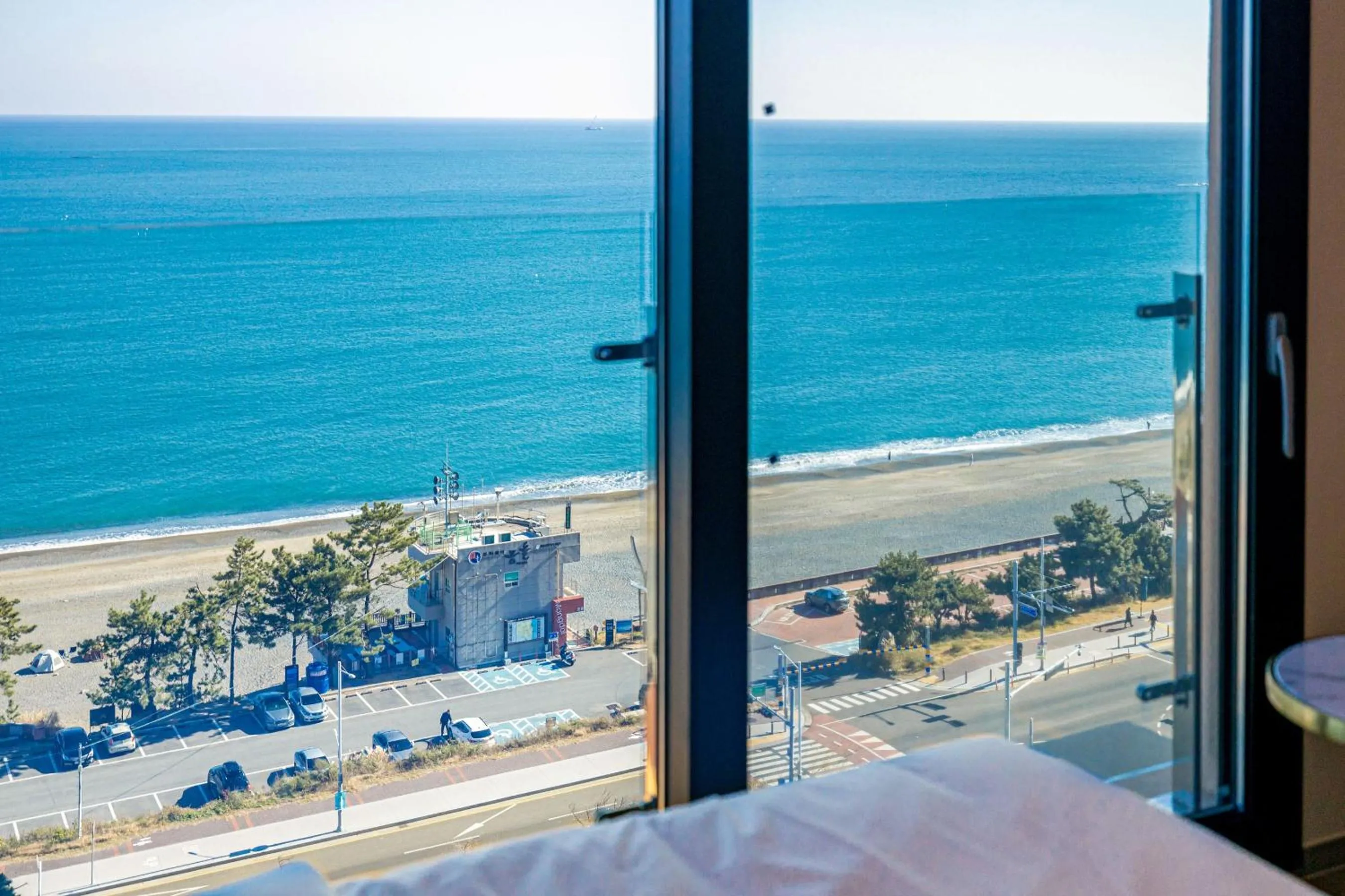 Bed in Hound Hotel Ulsan