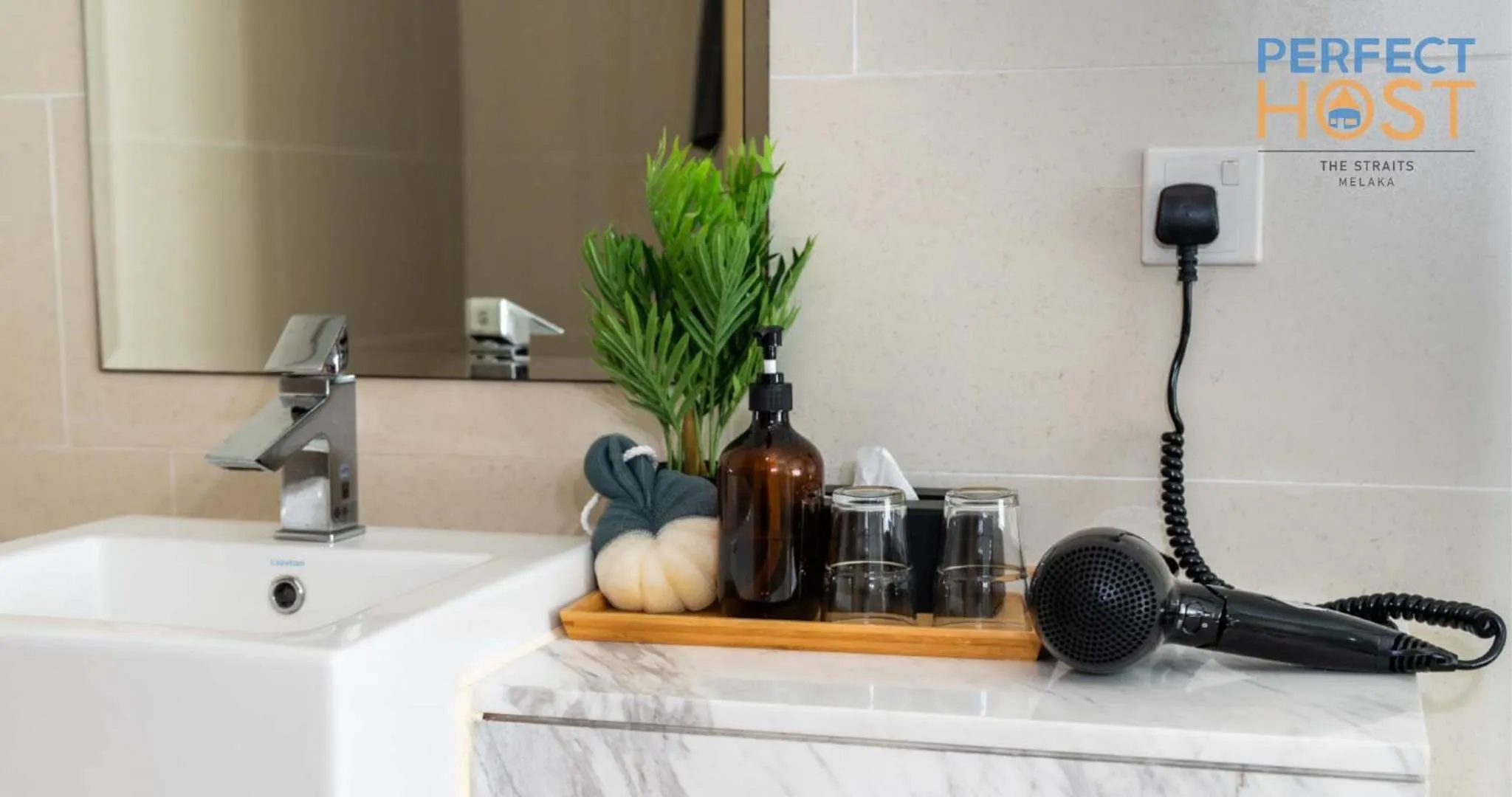 Bathroom in The Straits Melaka by Perfect Host