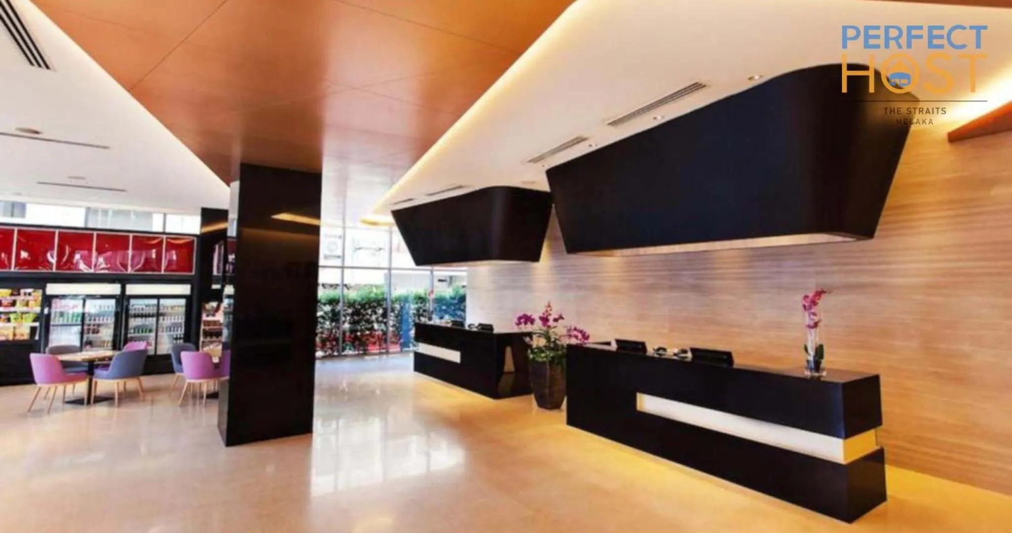 Lobby or reception in The Straits Melaka by Perfect Host