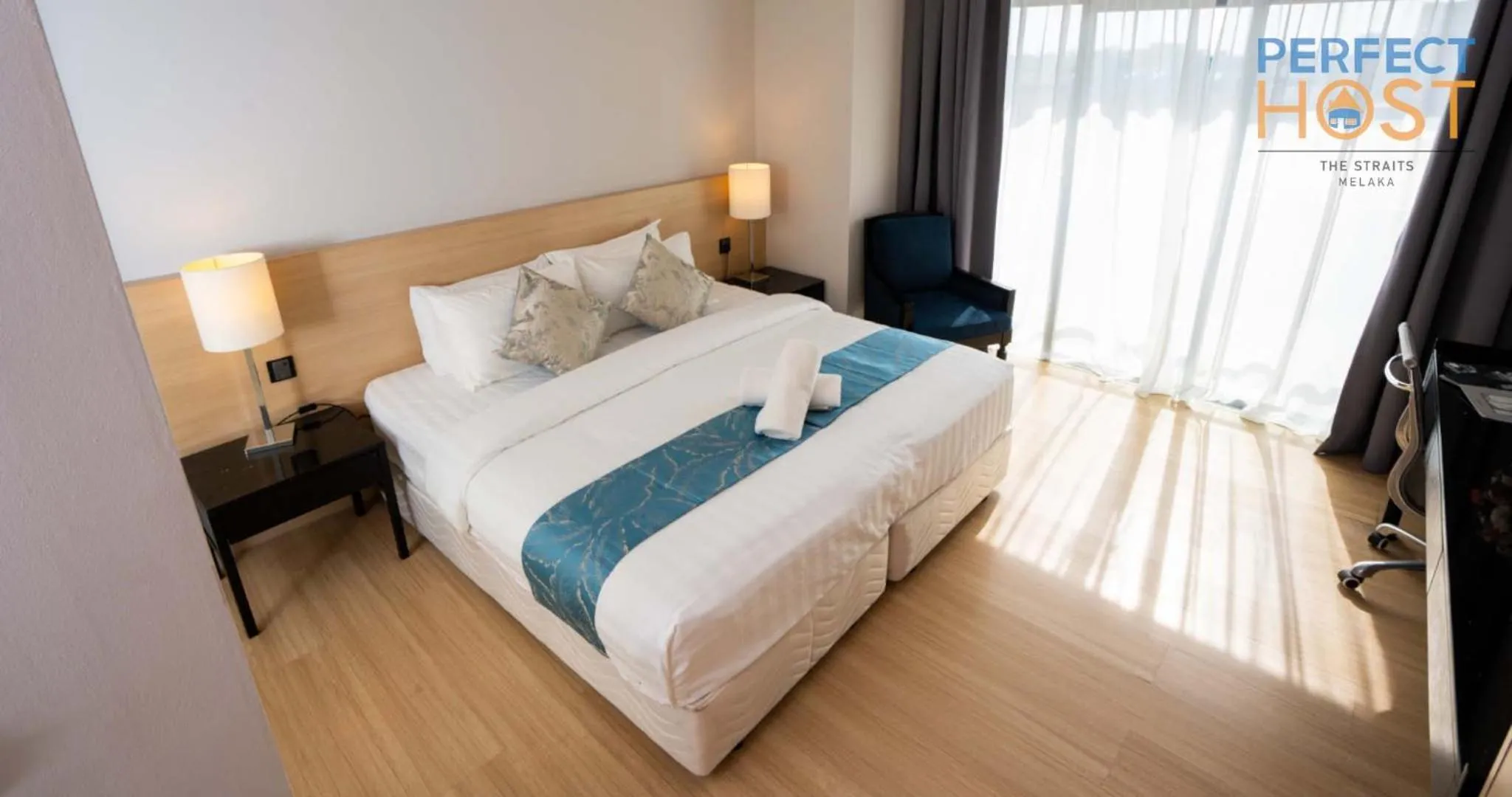 Bed in The Straits Melaka by Perfect Host