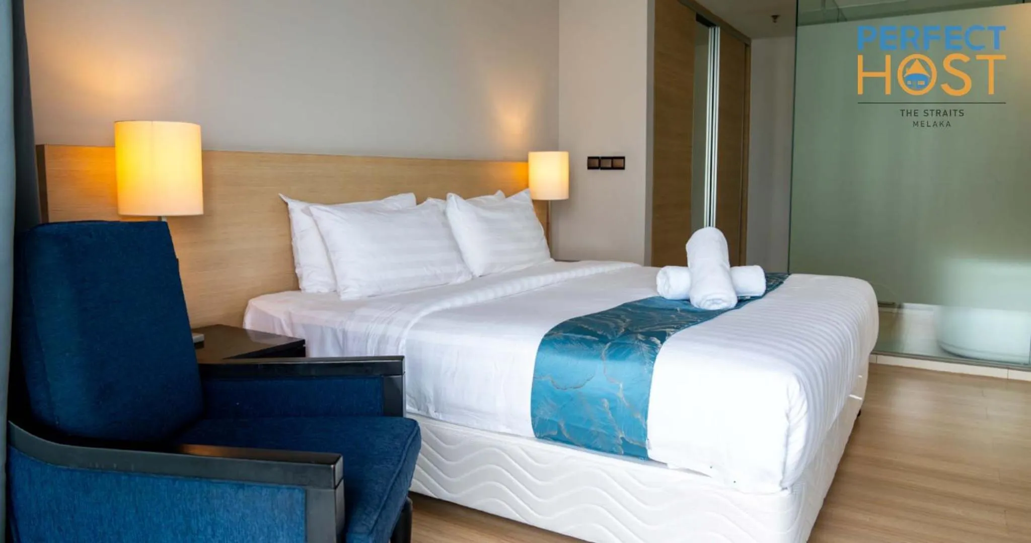 Bed in The Straits Melaka by Perfect Host