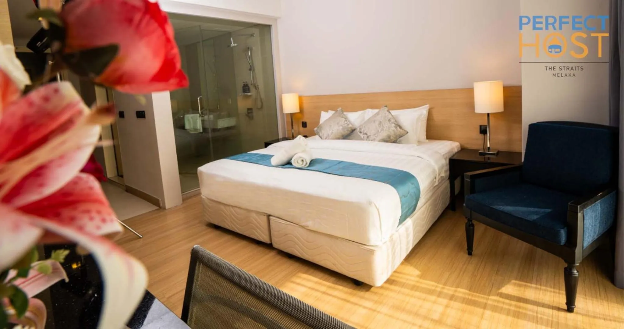 Bed in The Straits Melaka by Perfect Host