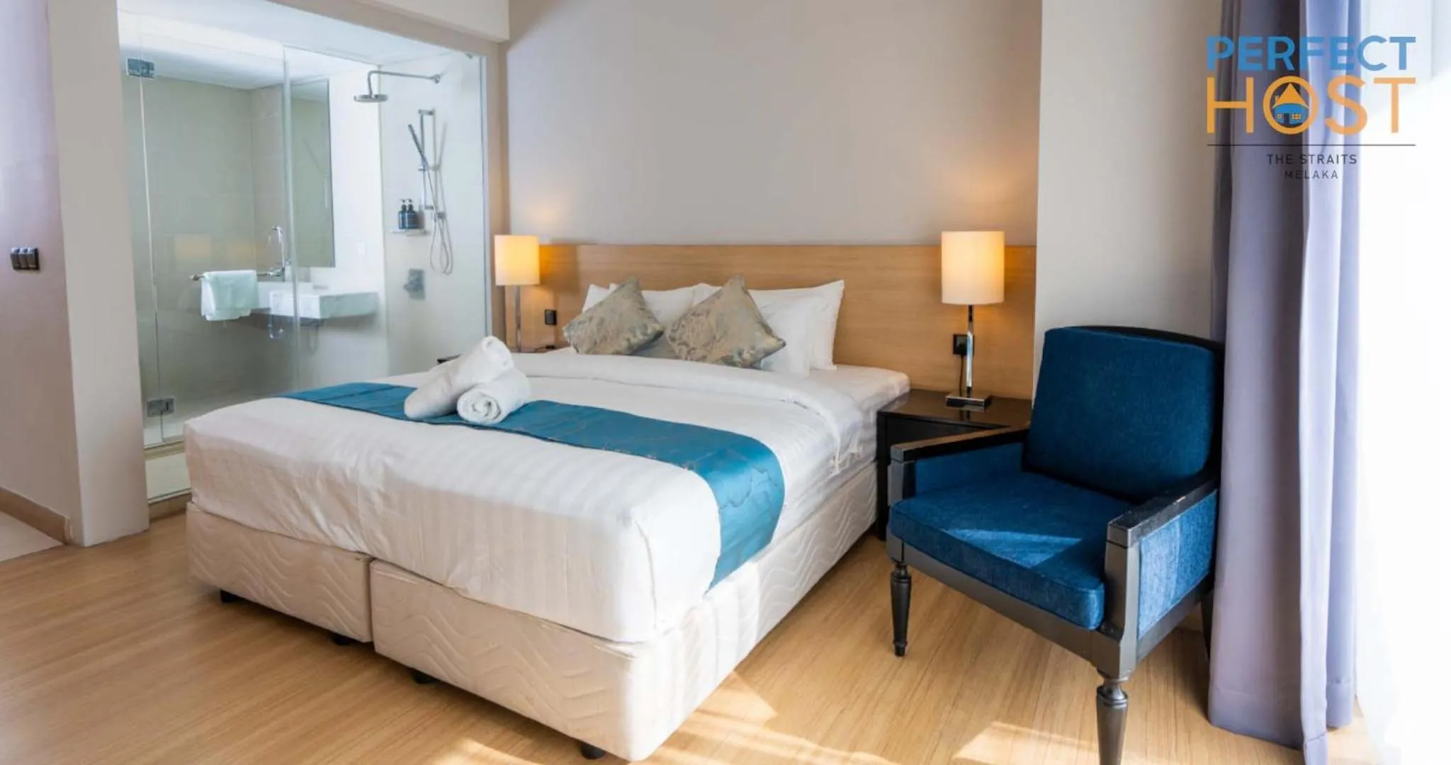 Bed in The Straits Melaka by Perfect Host