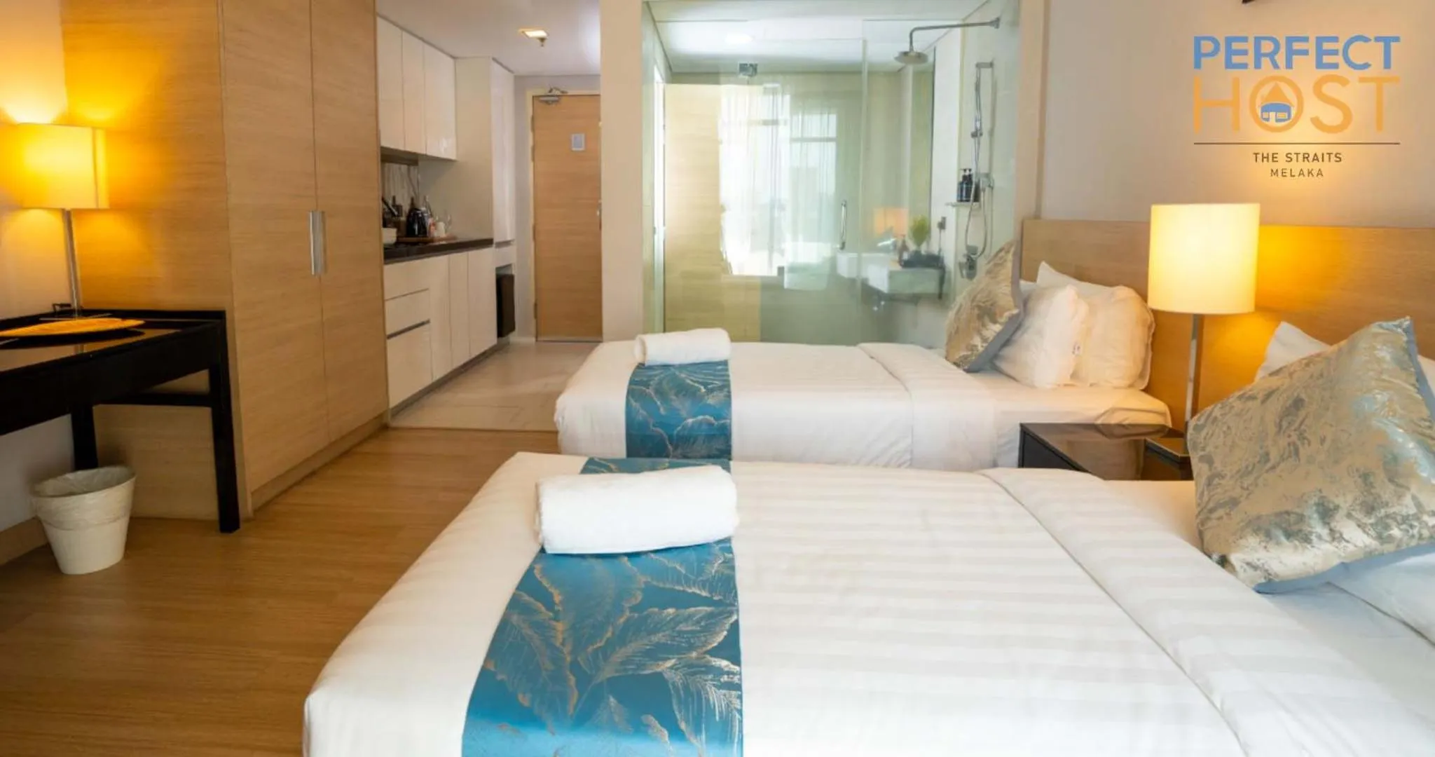 Bed in The Straits Melaka by Perfect Host