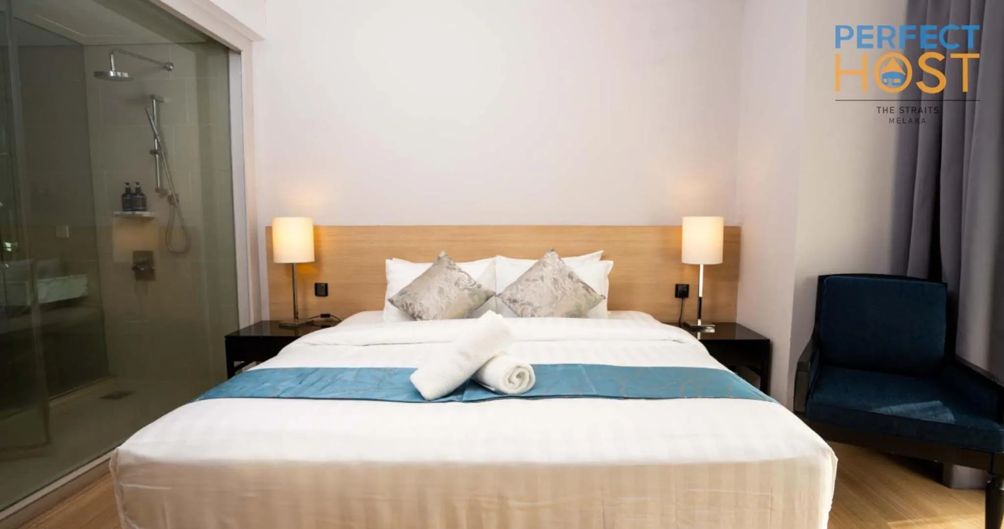 Bed in The Straits Melaka by Perfect Host