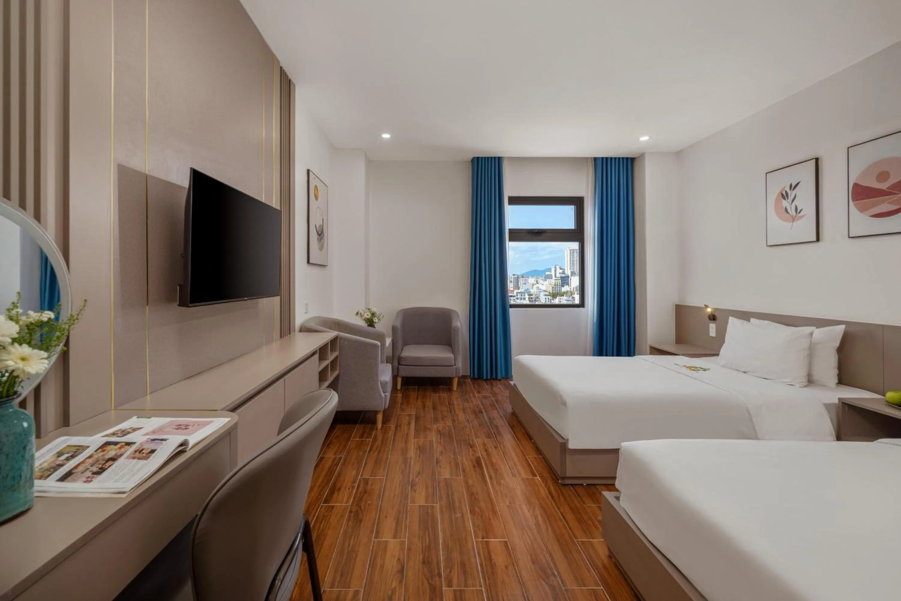 Bedroom, Bed in Fansipan Da Nang Hotel