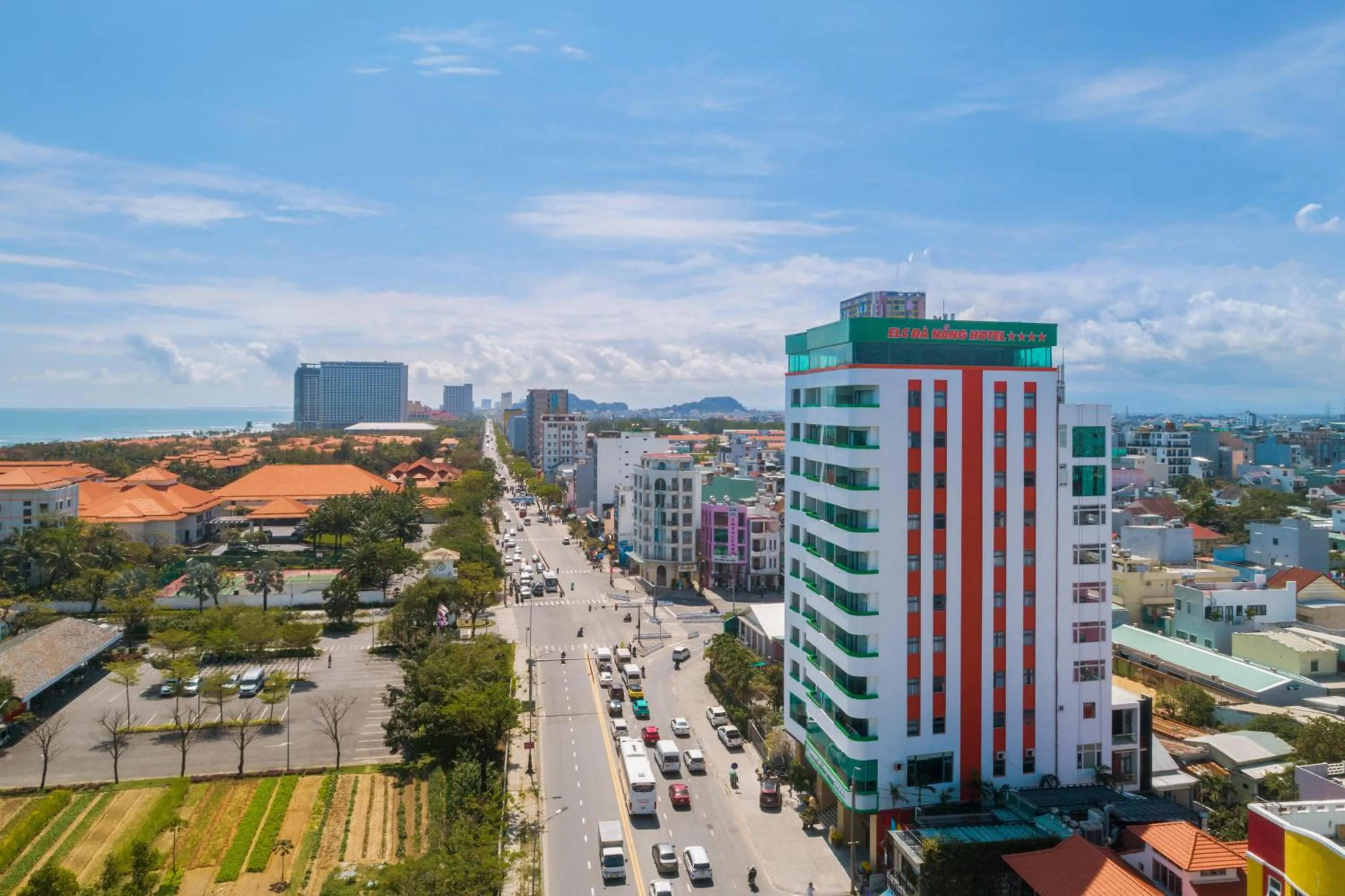 Bird's eye view in Fansipan Da Nang Hotel
