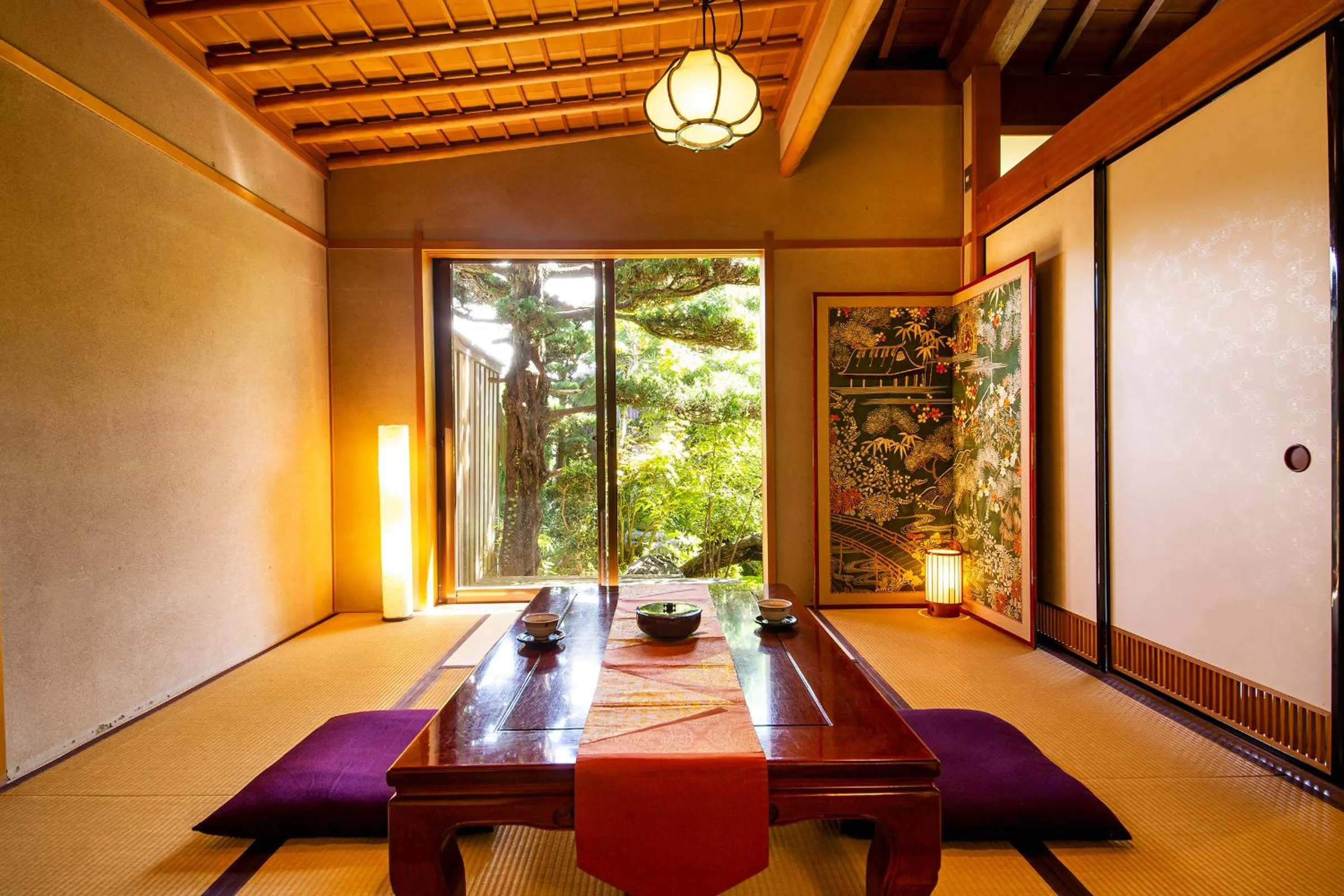 Living room in Ryoutei Ryokan Yasui