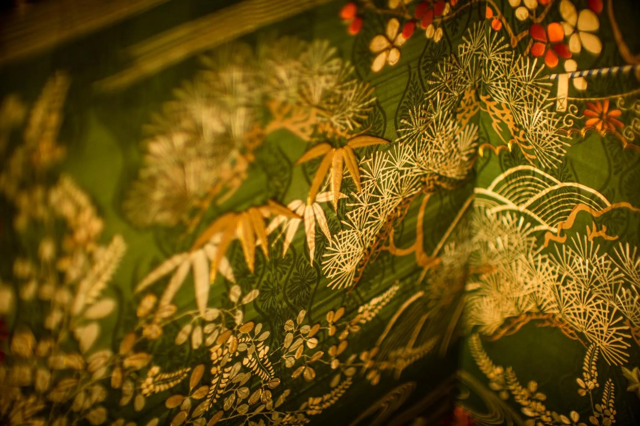 Decorative detail in Ryoutei Ryokan Yasui