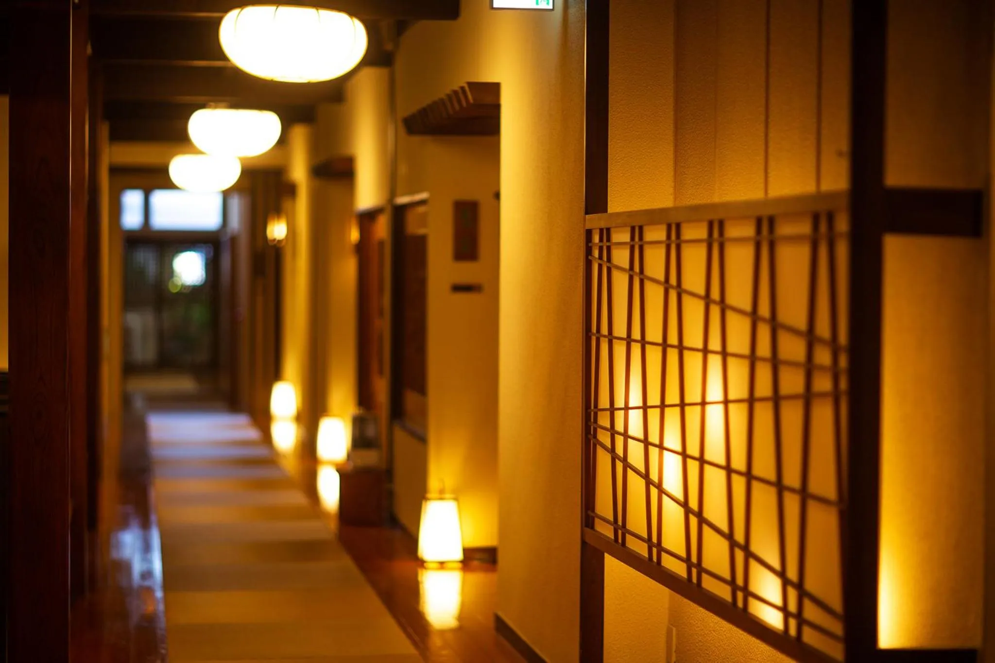 Decorative detail in Ryoutei Ryokan Yasui