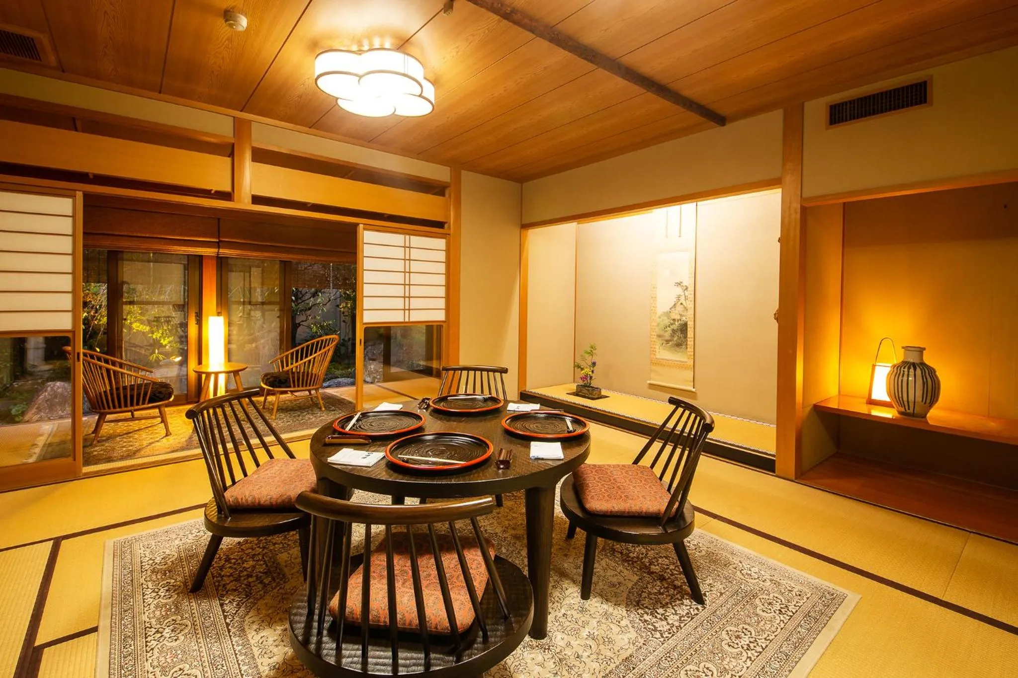Living room in Ryoutei Ryokan Yasui