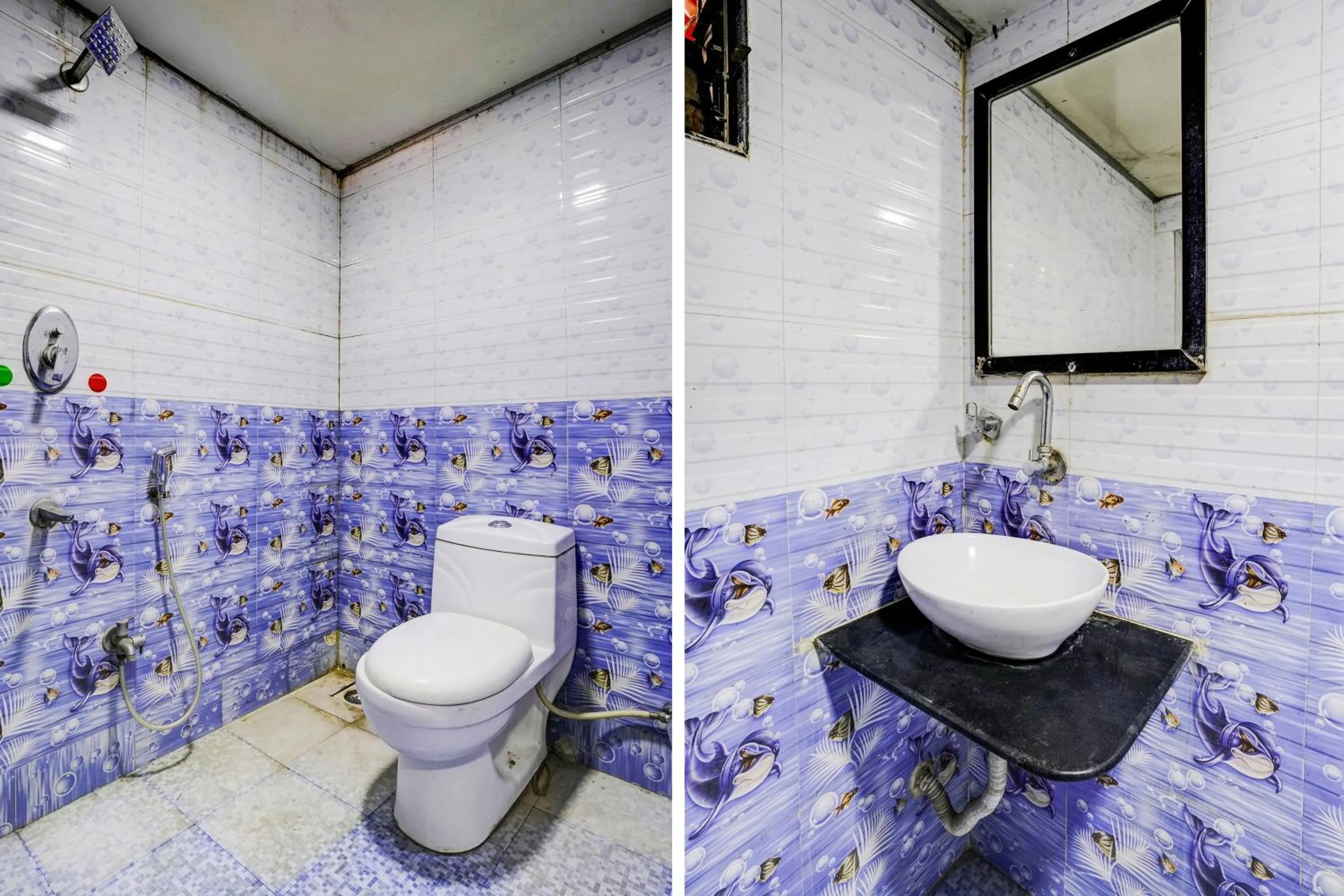 Bathroom in Hotel O Shree Sai Residency